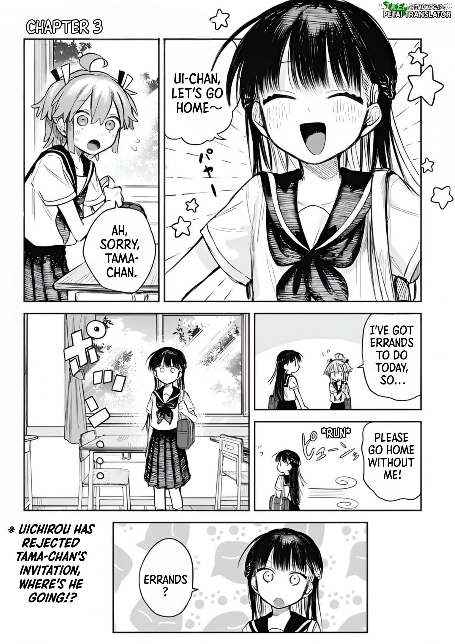 Josōu danshi wa skirt wa nugitai! Chapter 3 - page 1