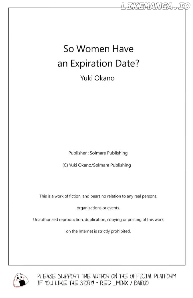 So Women Have an Expiration Date? Chapter 1 - page 26