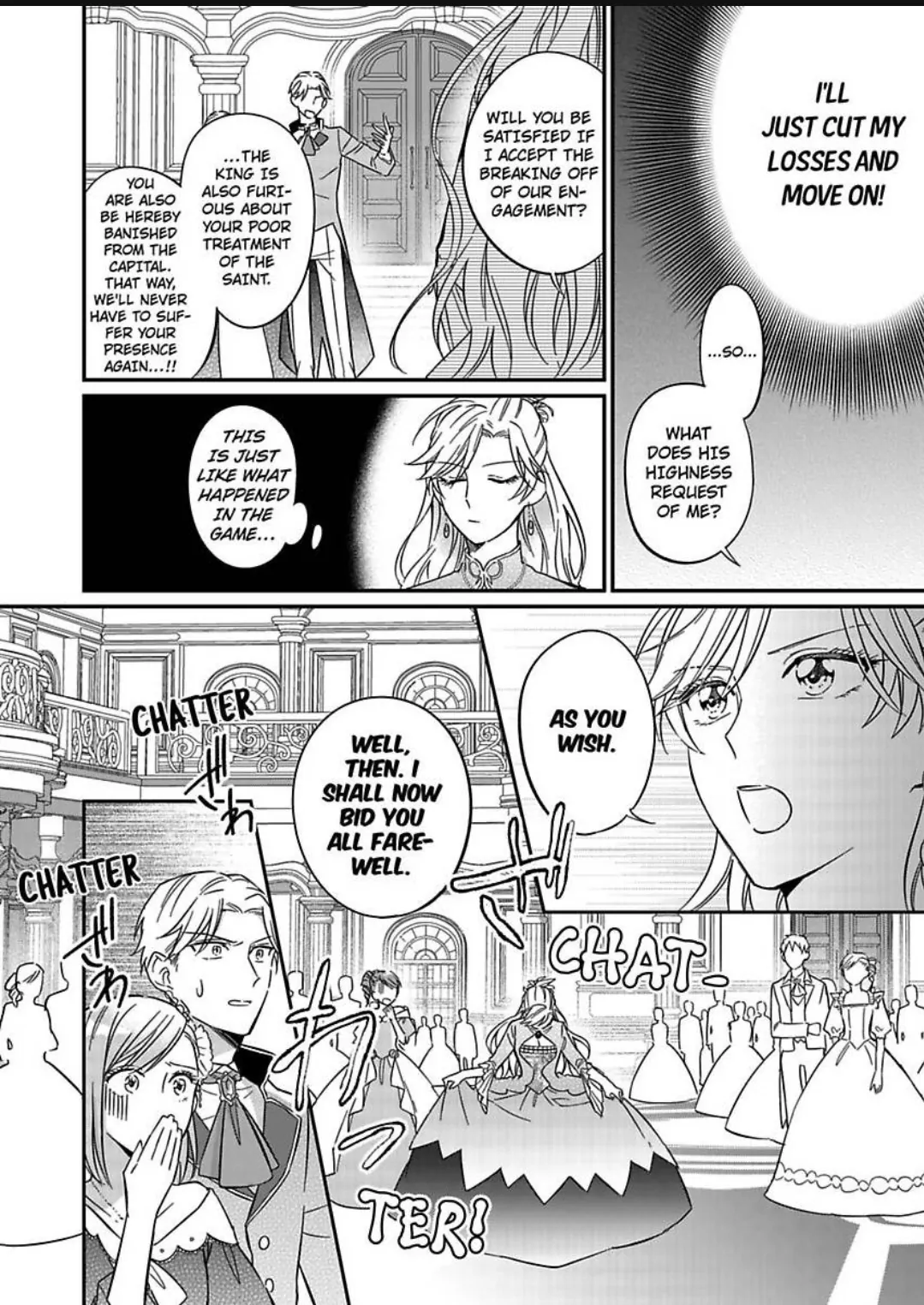 Akuyaku Reijou ni Tensei Shitara Tekikoku Mittei ni Kyuukonsaremashita!? Chapter 1 - page 21