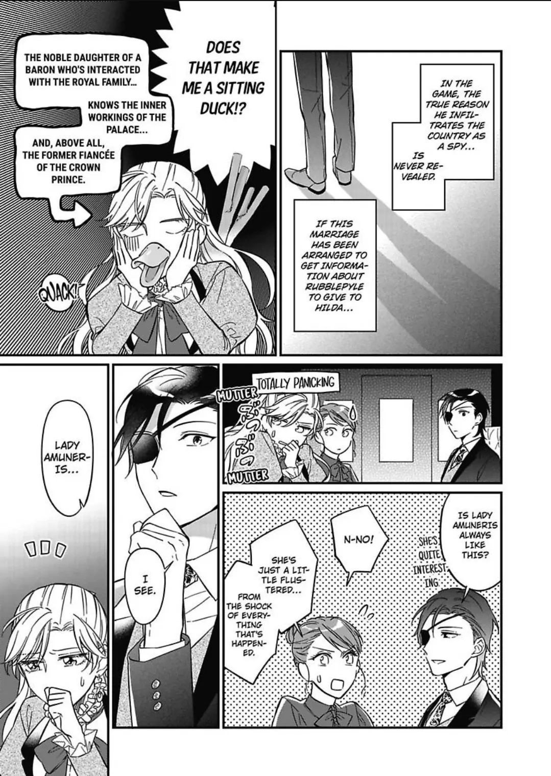 Akuyaku Reijou ni Tensei Shitara Tekikoku Mittei ni Kyuukonsaremashita!? Chapter 2 - page 10