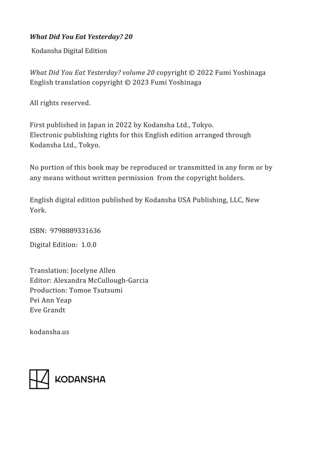 Kinou Nani Tabeta? chapter 160 - page 21