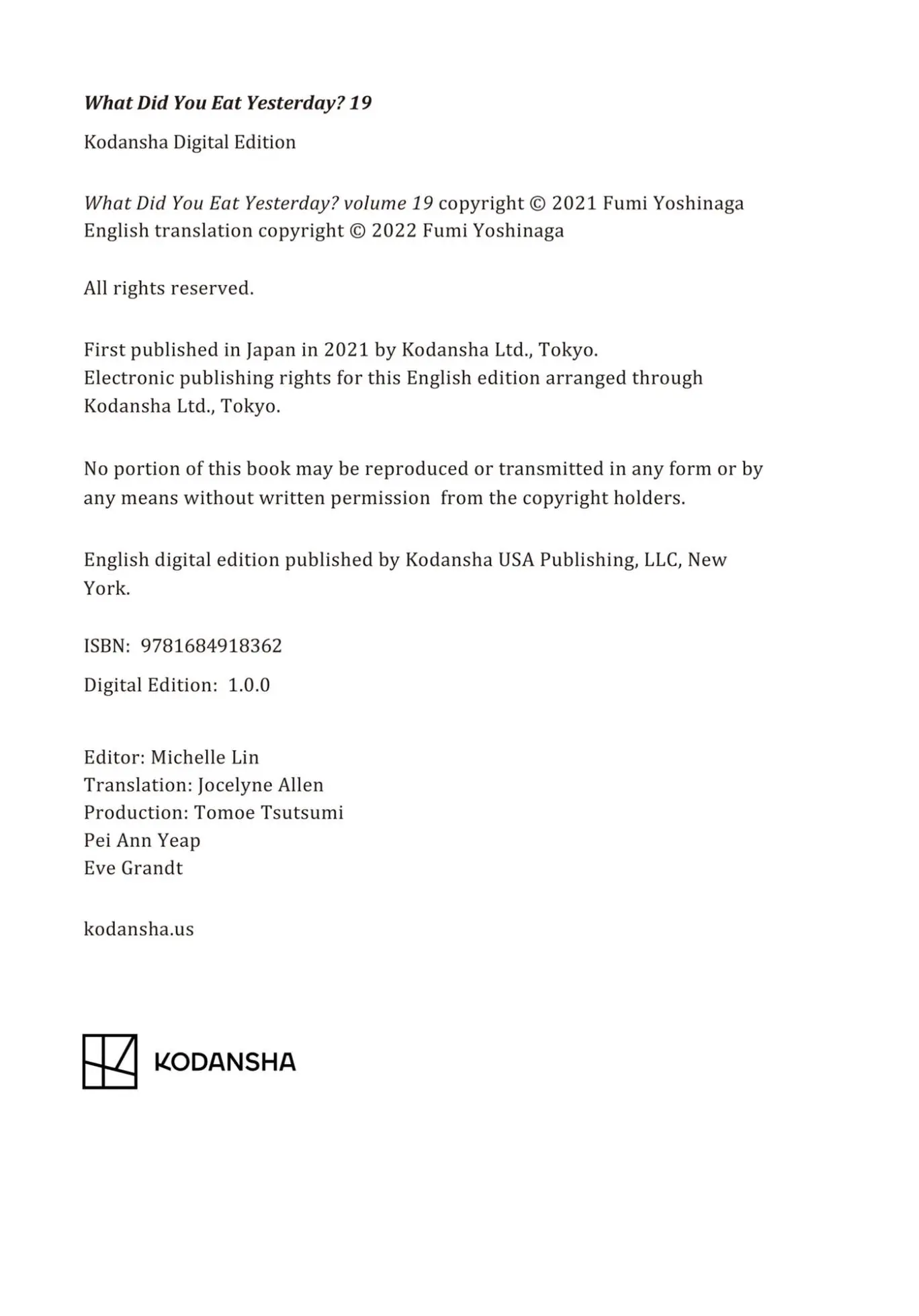 Kinou Nani Tabeta? chapter 152 - page 21