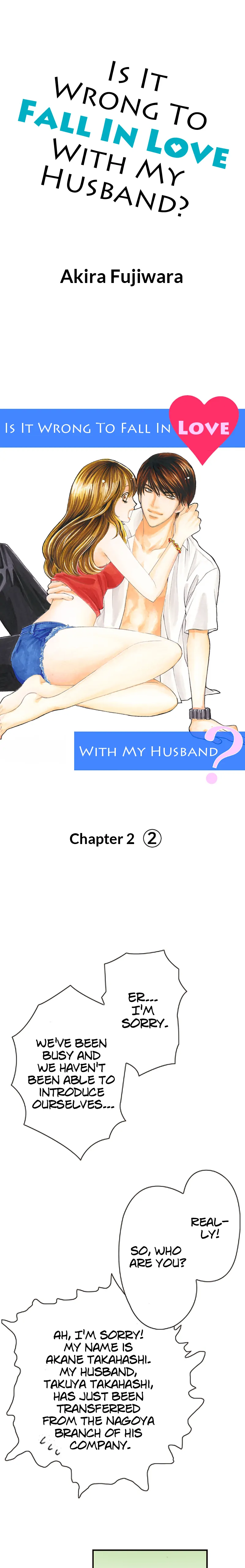 Is It Wrong to Fall In Love With My Husband? Chapter 7 - page 1