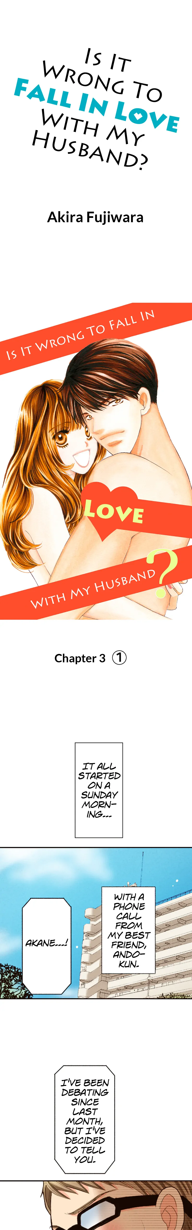 Is It Wrong to Fall In Love With My Husband? Chapter 11 - page 1