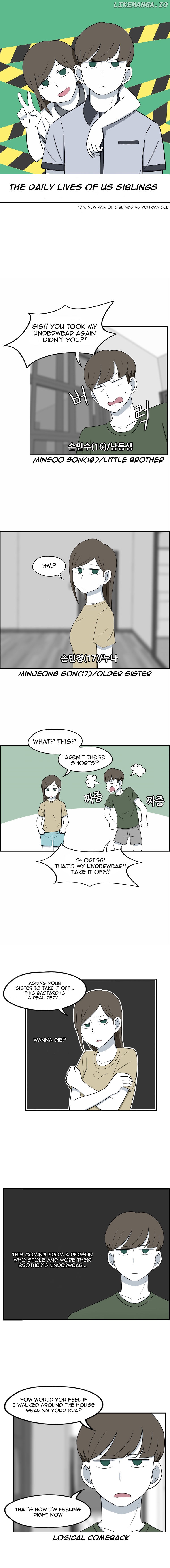 The Daily Lives of Us Siblings Chapter 5 - page 1