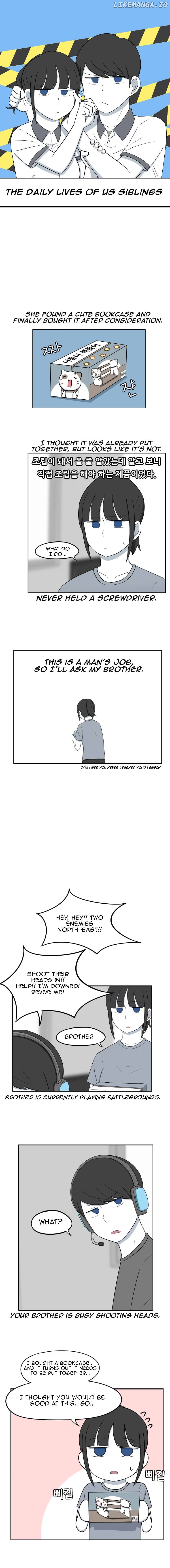 The Daily Lives of Us Siblings Chapter 8 - page 1
