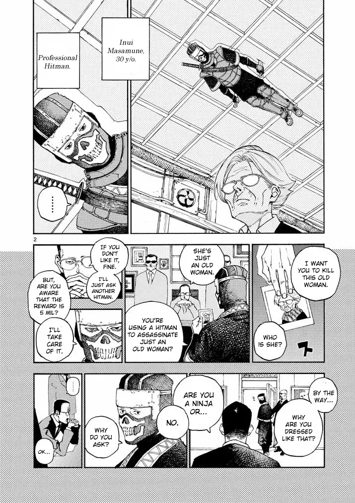 Koroshiya Wa Kyou Mo Bba Wo Korosenai Chapter 1 - page 2