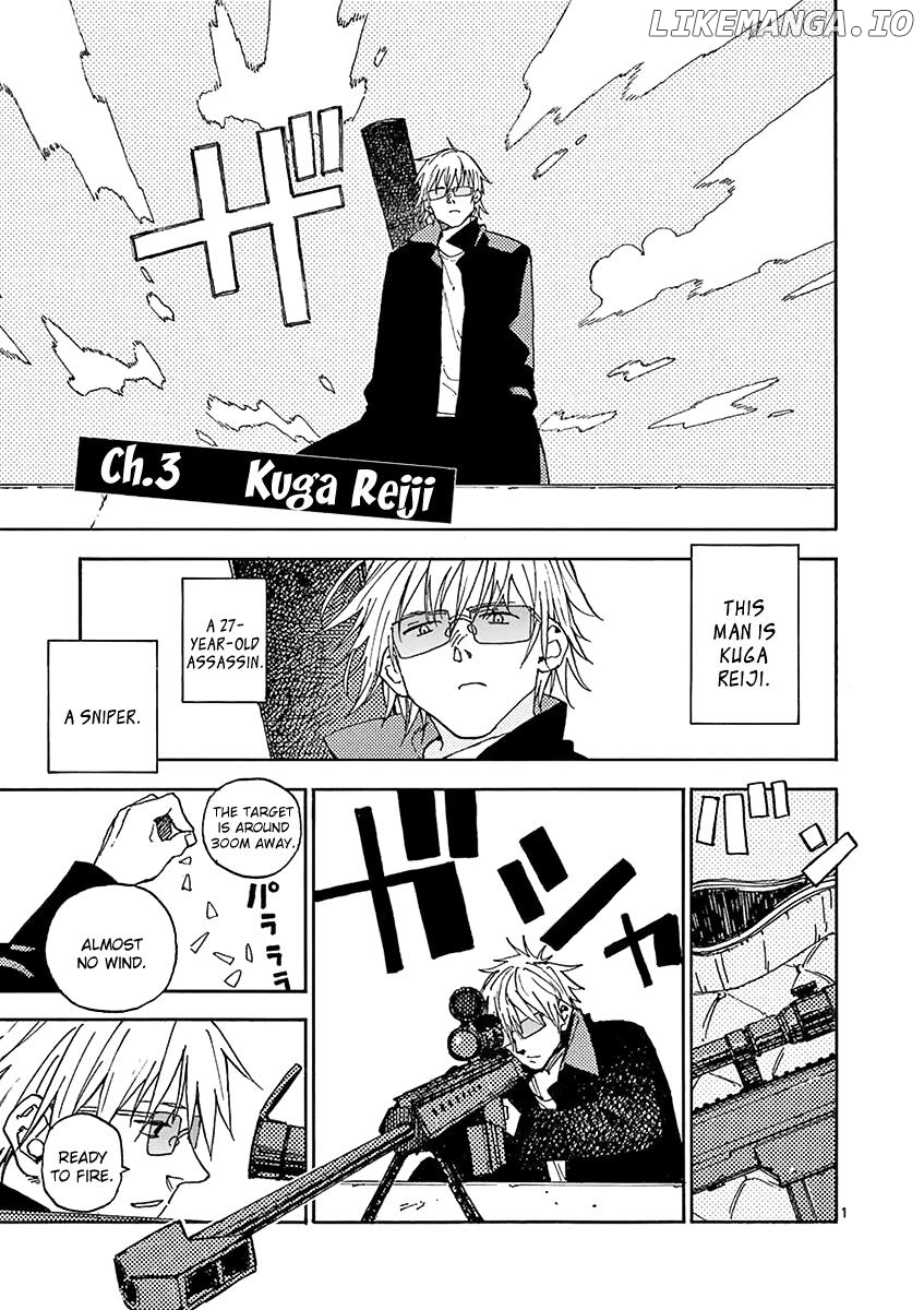Koroshiya Wa Kyou Mo Bba Wo Korosenai Chapter 3 - page 2