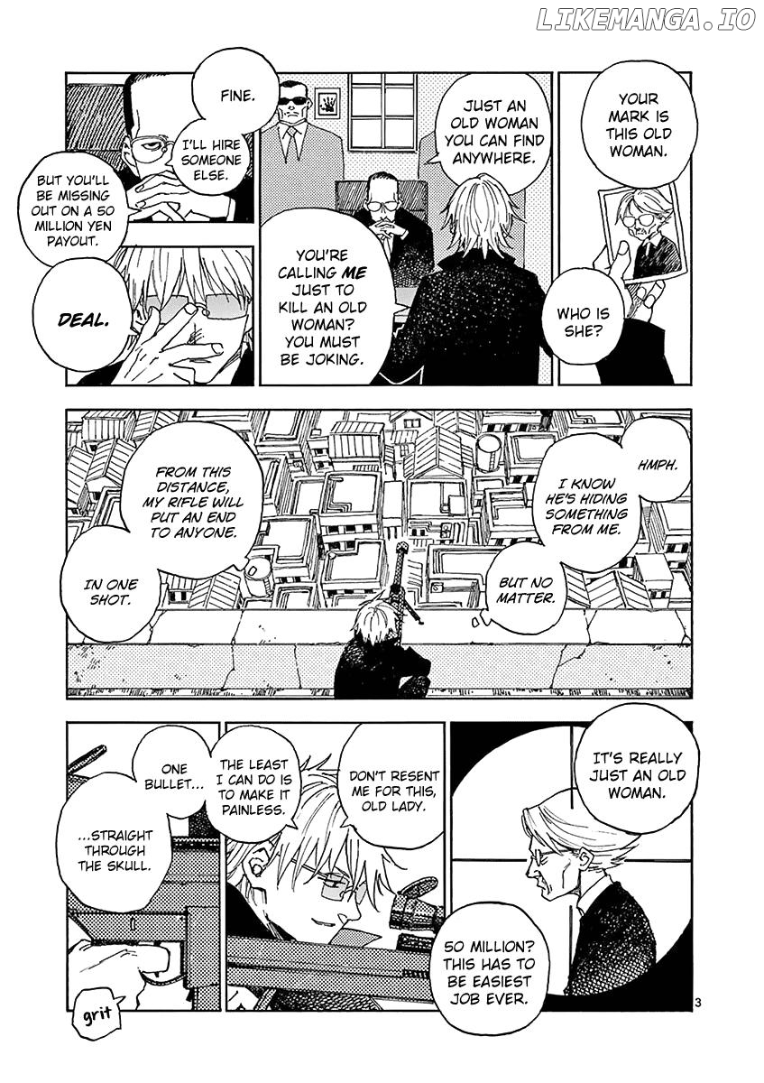 Koroshiya Wa Kyou Mo Bba Wo Korosenai Chapter 3 - page 4