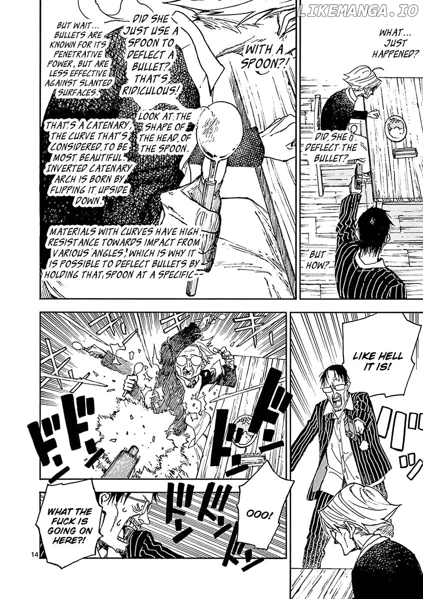 Koroshiya Wa Kyou Mo Bba Wo Korosenai Chapter 7 - page 14