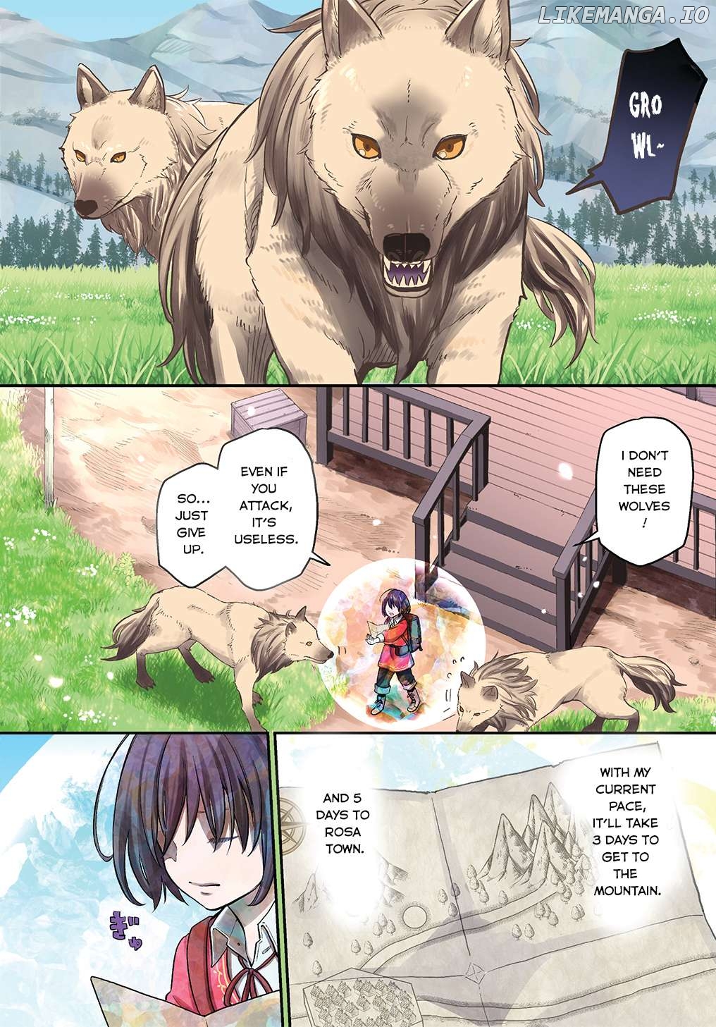 Tensei Shoujo wa Mazu Ippo kara Hajimetai: Mamono ga Iru Toka Kiitenai! Chapter 1 - page 2
