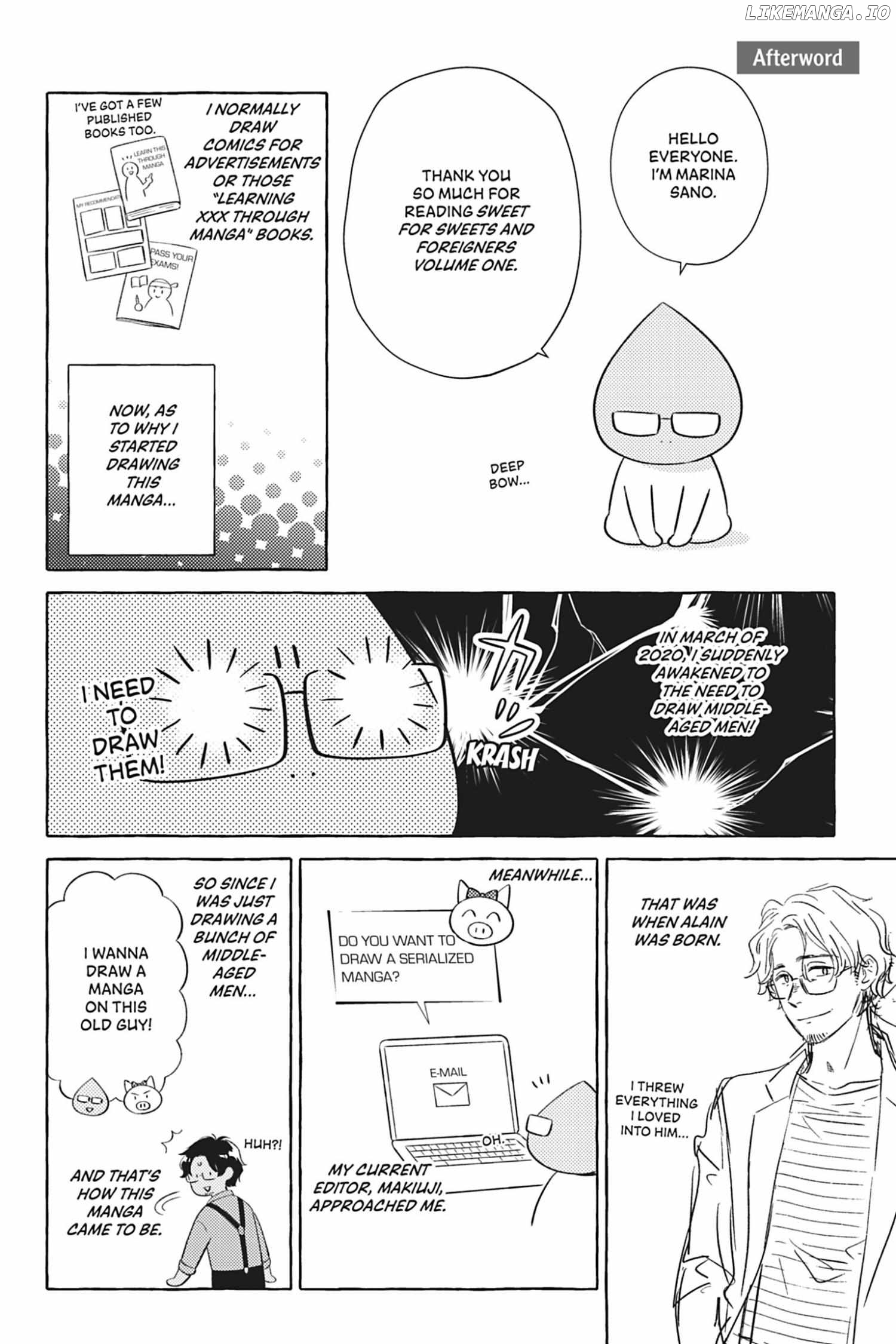 Sweet for Sweets and Foreigners Chapter 6.5 - page 6