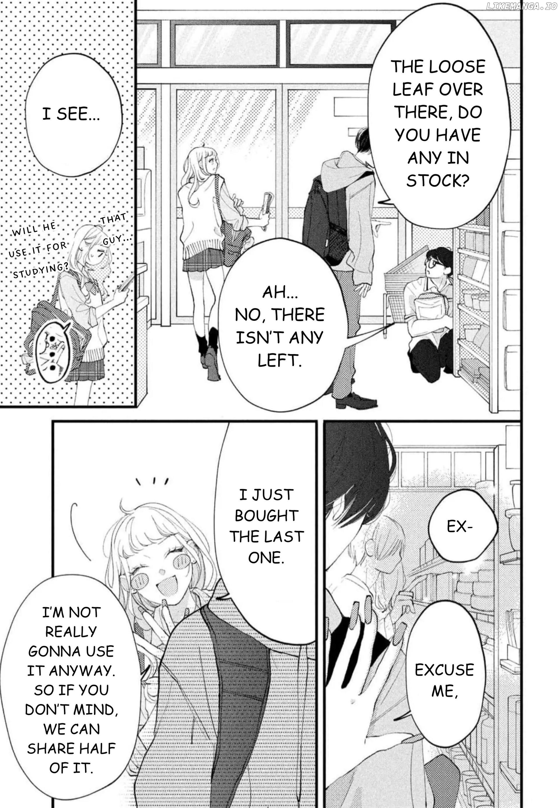 A Story About a Gal and a High-spec Boy Falling in Love at a Cram School Chapter 1 - page 7
