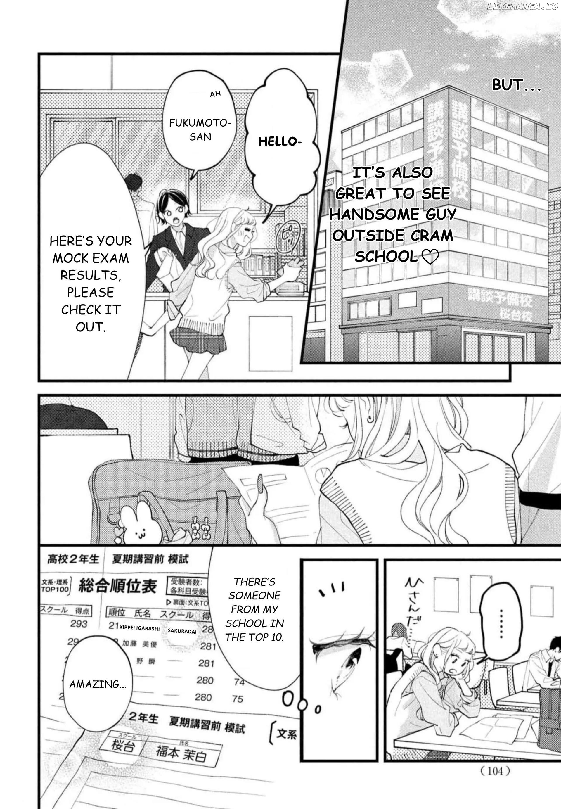 A Story About a Gal and a High-spec Boy Falling in Love at a Cram School Chapter 1 - page 10