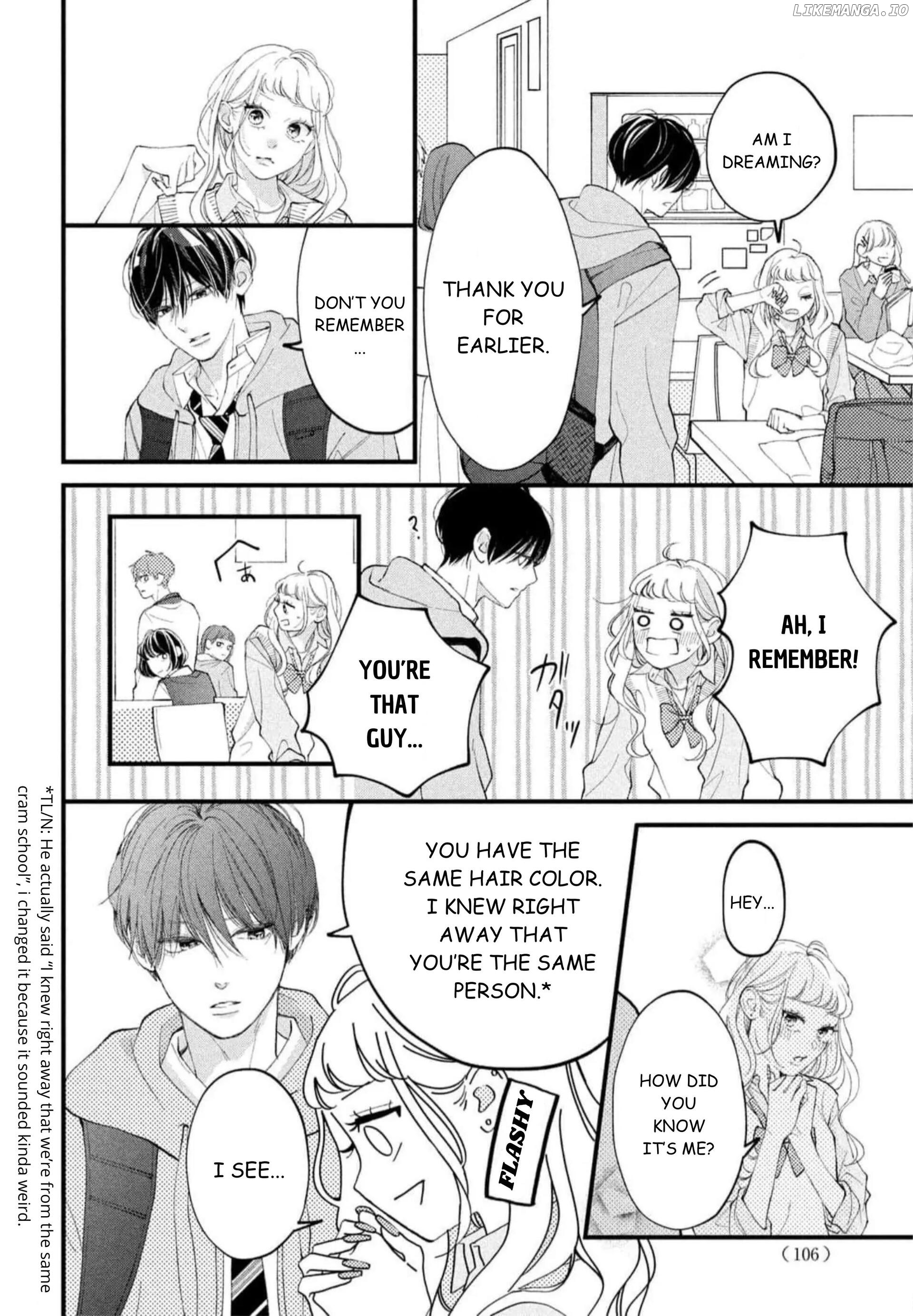 A Story About a Gal and a High-spec Boy Falling in Love at a Cram School Chapter 1 - page 12