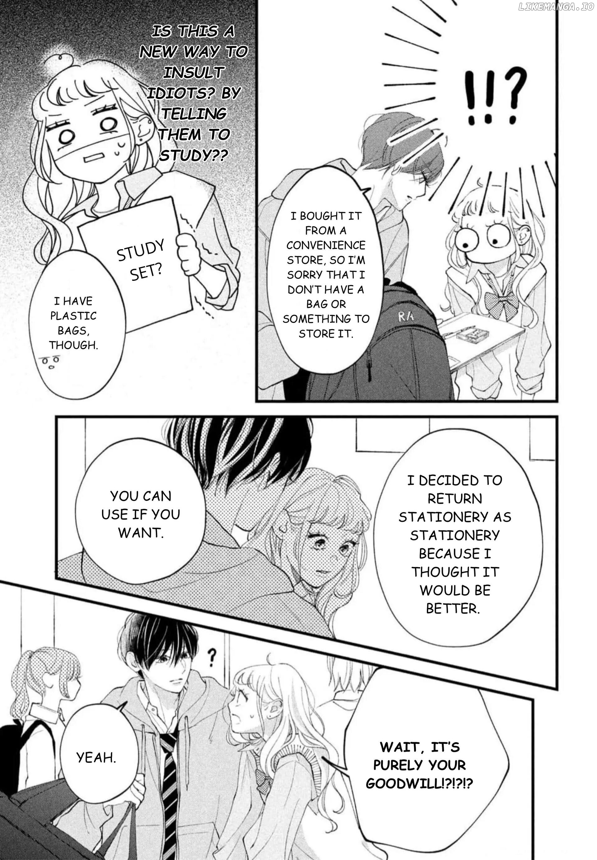 A Story About a Gal and a High-spec Boy Falling in Love at a Cram School Chapter 1 - page 15