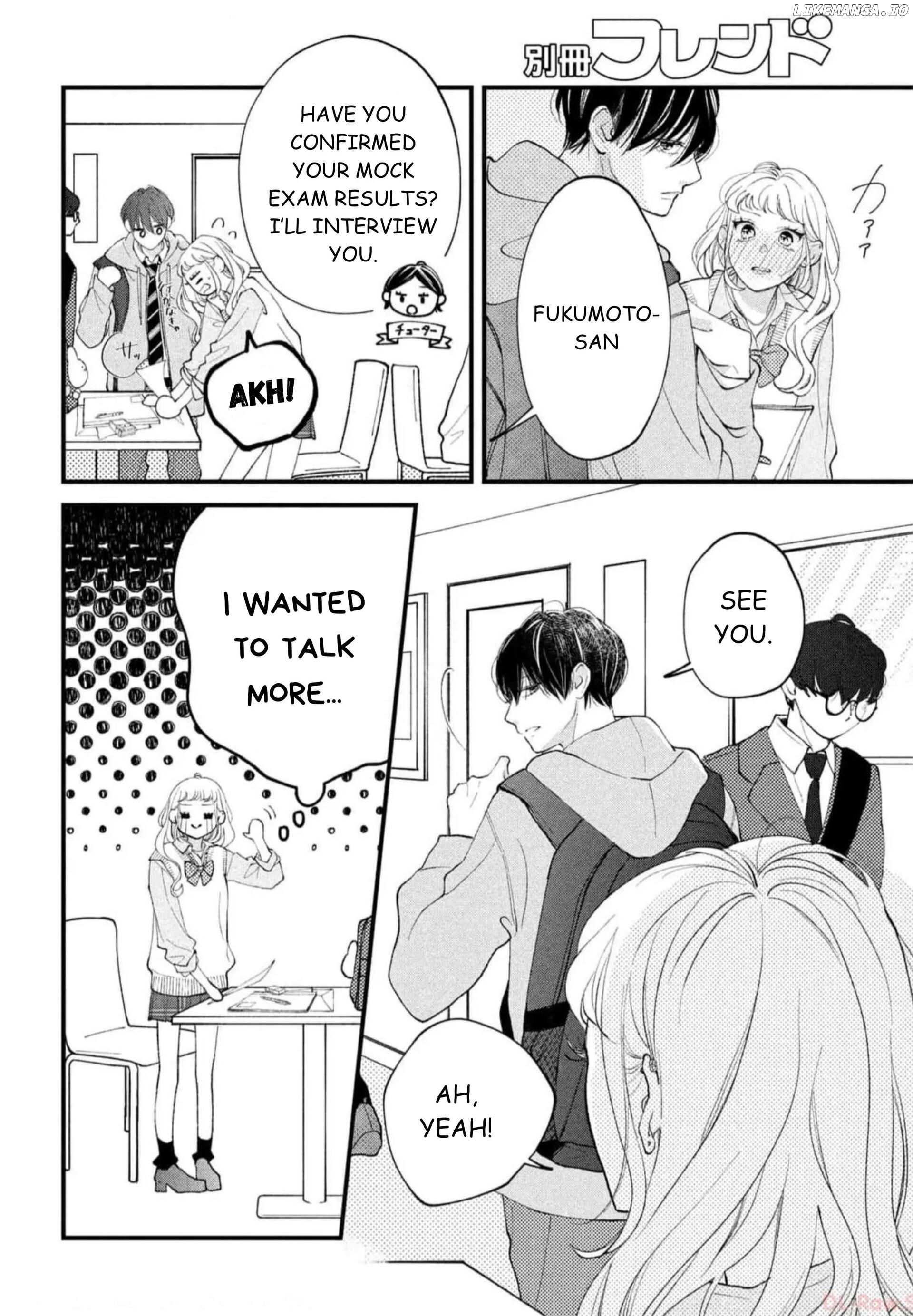 A Story About a Gal and a High-spec Boy Falling in Love at a Cram School Chapter 1 - page 18