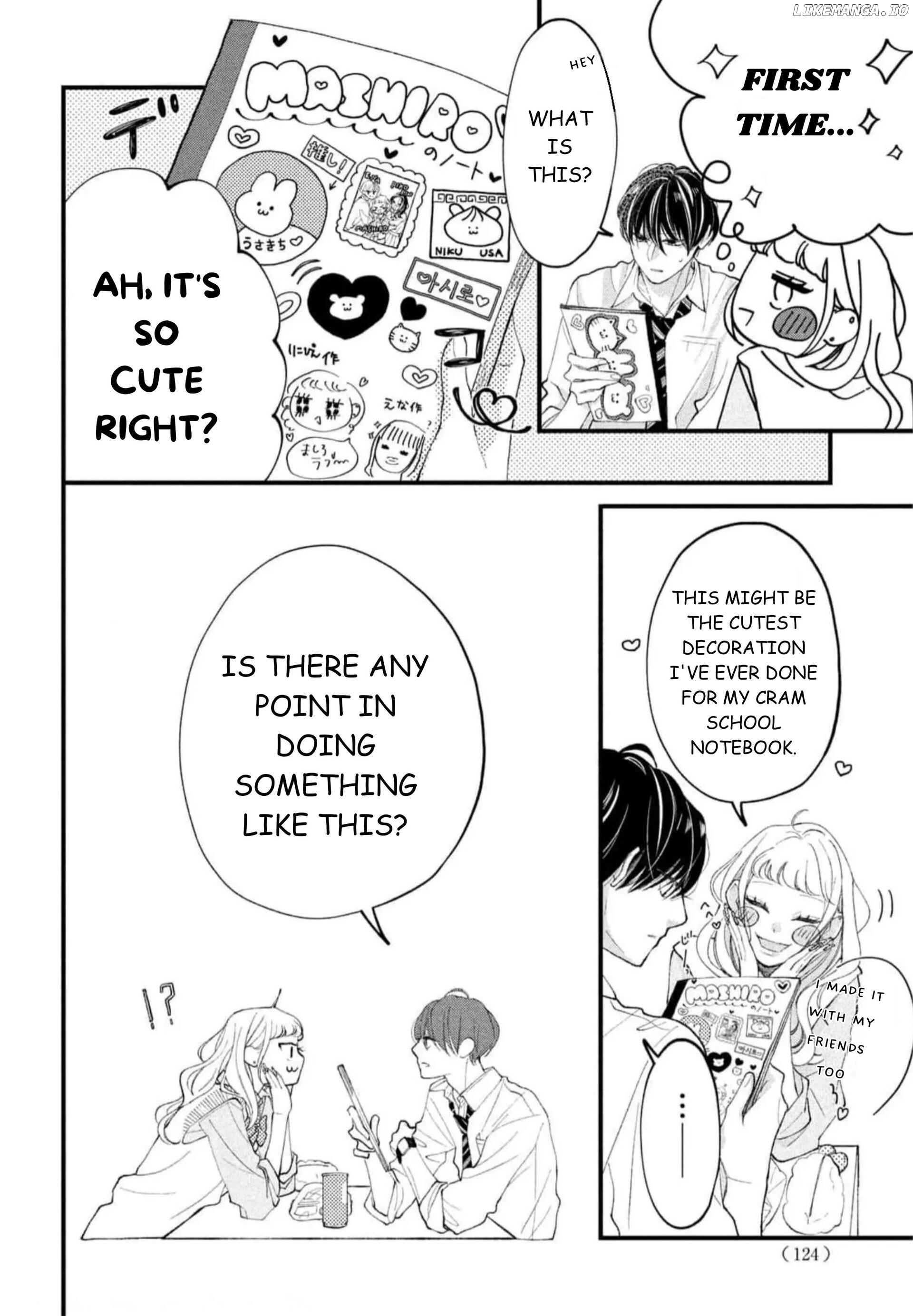 A Story About a Gal and a High-spec Boy Falling in Love at a Cram School Chapter 1 - page 30