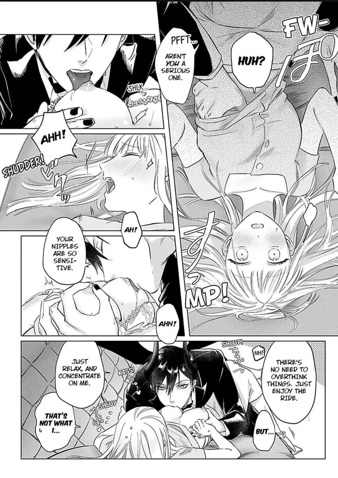 Miwaku no Shinshihamasa ni Akuma Donzoko OL ha Suitosekkusu de Torokasareru Chapter 2 - page 18