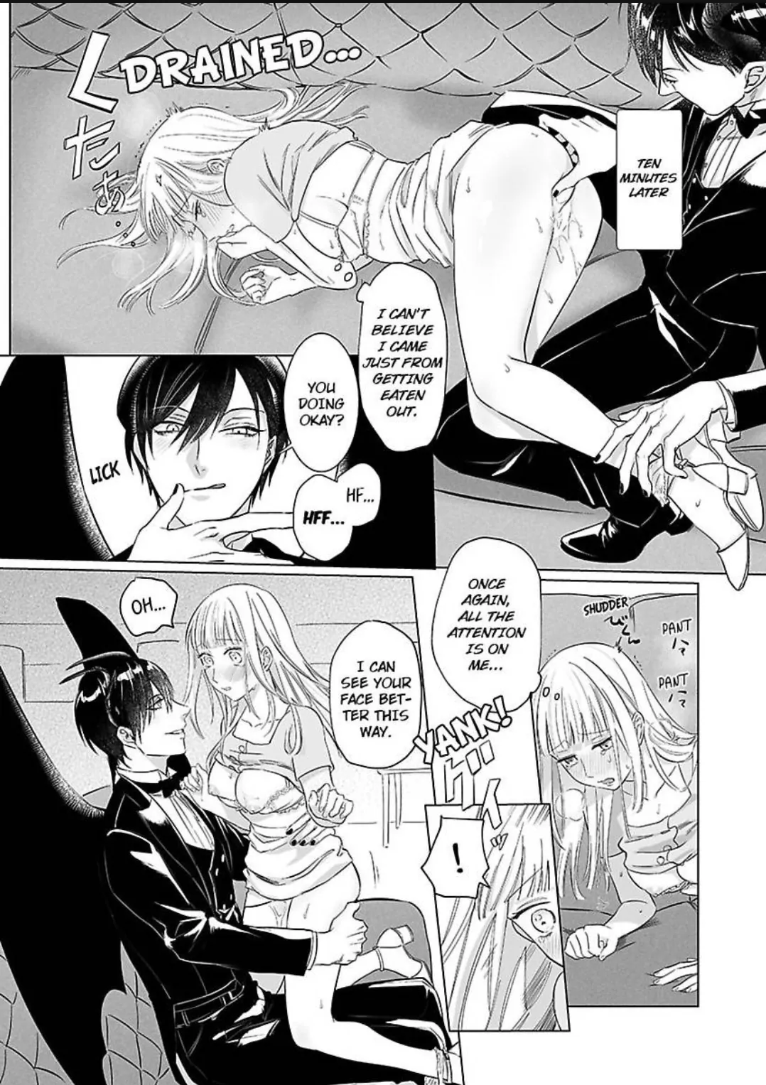 Miwaku no Shinshihamasa ni Akuma Donzoko OL ha Suitosekkusu de Torokasareru Chapter 2 - page 20