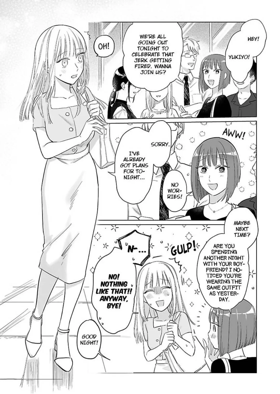 Miwaku no Shinshihamasa ni Akuma Donzoko OL ha Suitosekkusu de Torokasareru Chapter 2 - page 5