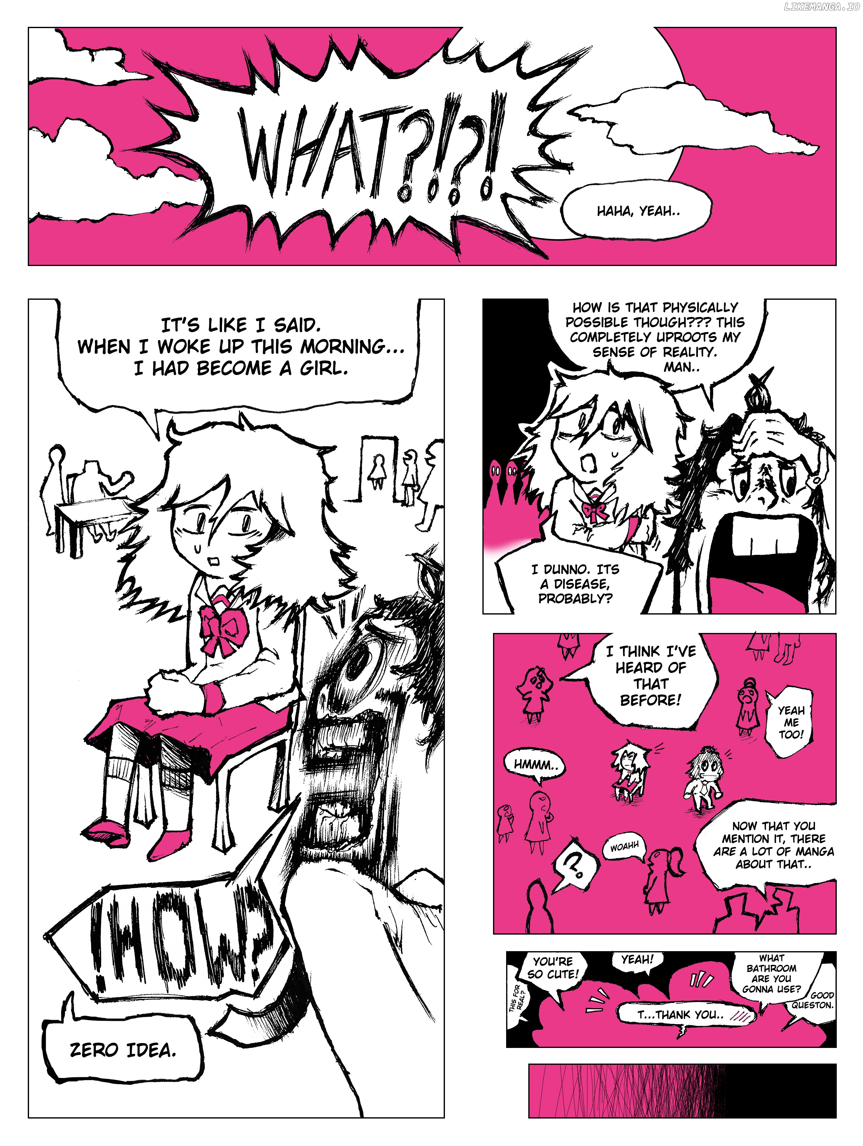 You Woke Up As A Girl This Morning! chapter 1 - page 2
