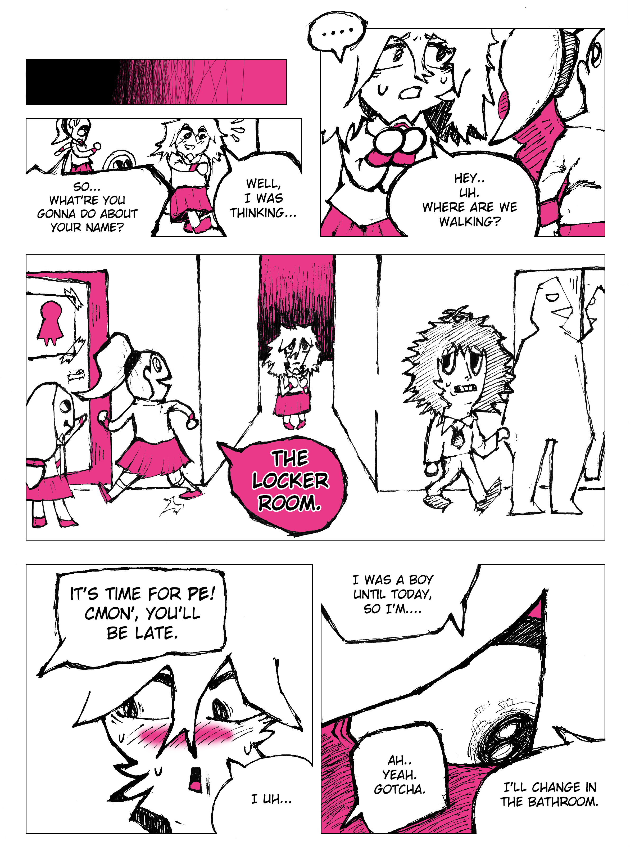 You Woke Up As A Girl This Morning! chapter 1 - page 3