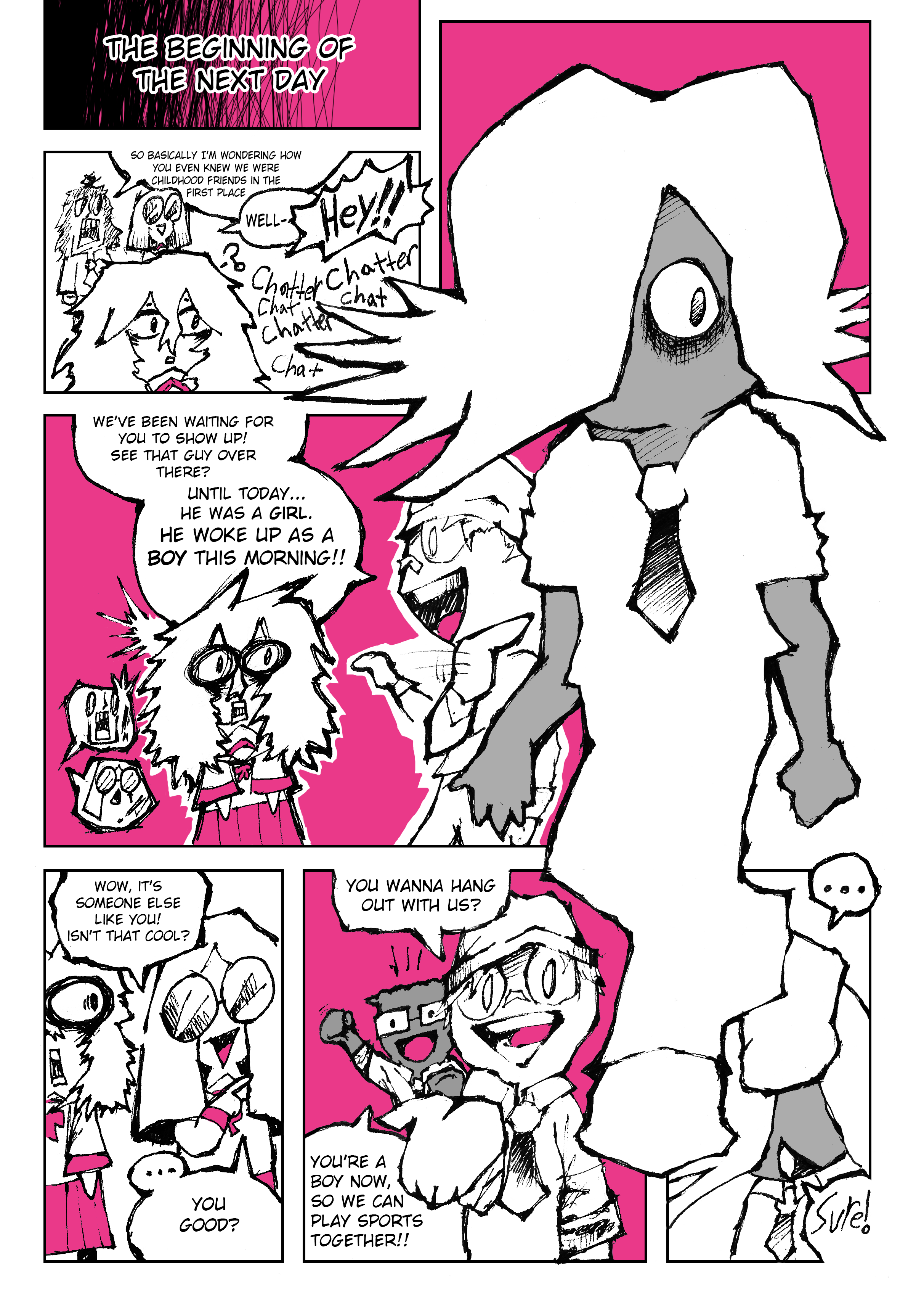 You Woke Up As A Girl This Morning! chapter 4 - page 2