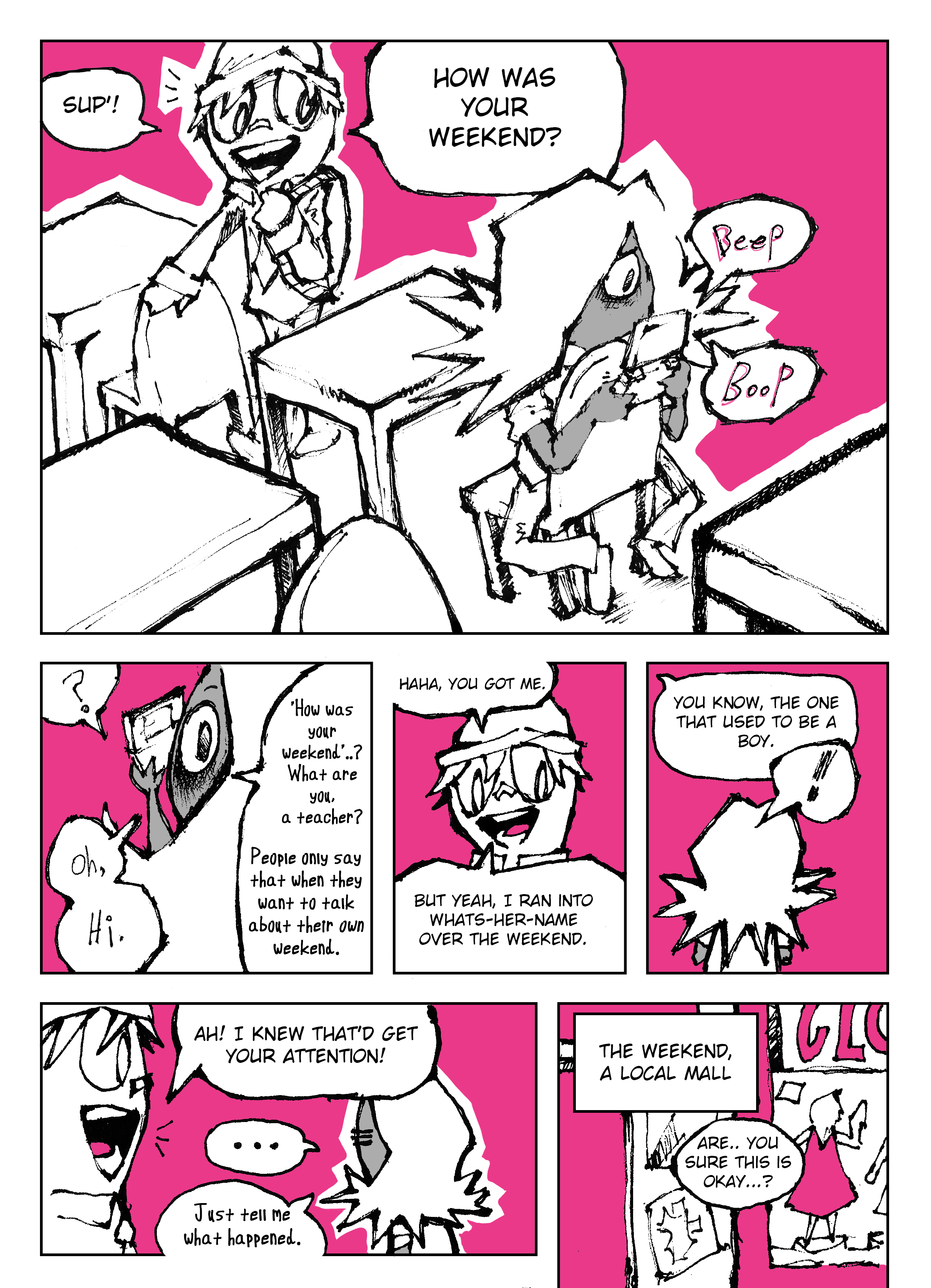 You Woke Up As A Girl This Morning! chapter 7 - page 1
