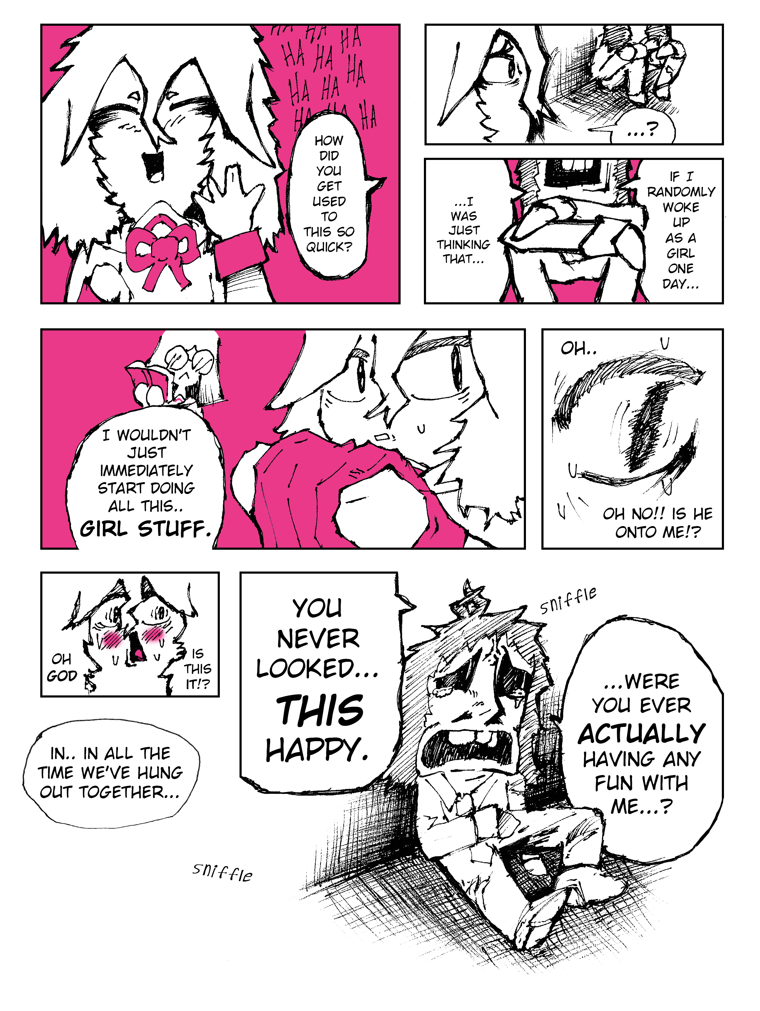 You Woke Up As A Girl This Morning! chapter 3 - page 3