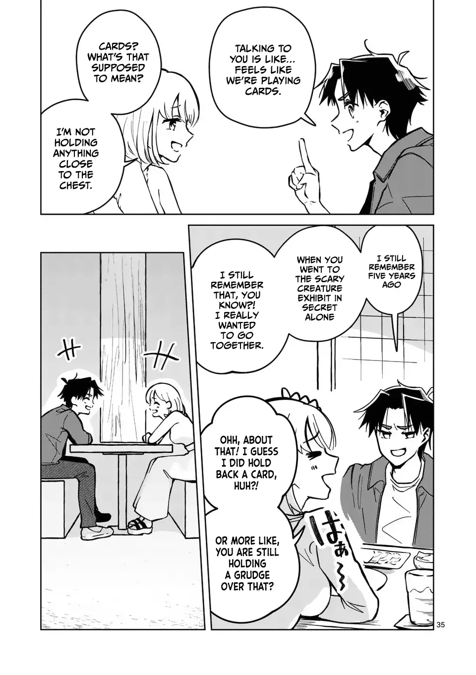 Koibito Ijou no Koto wo, Kanojo Janai Kimi to. chapter 1 - page 36