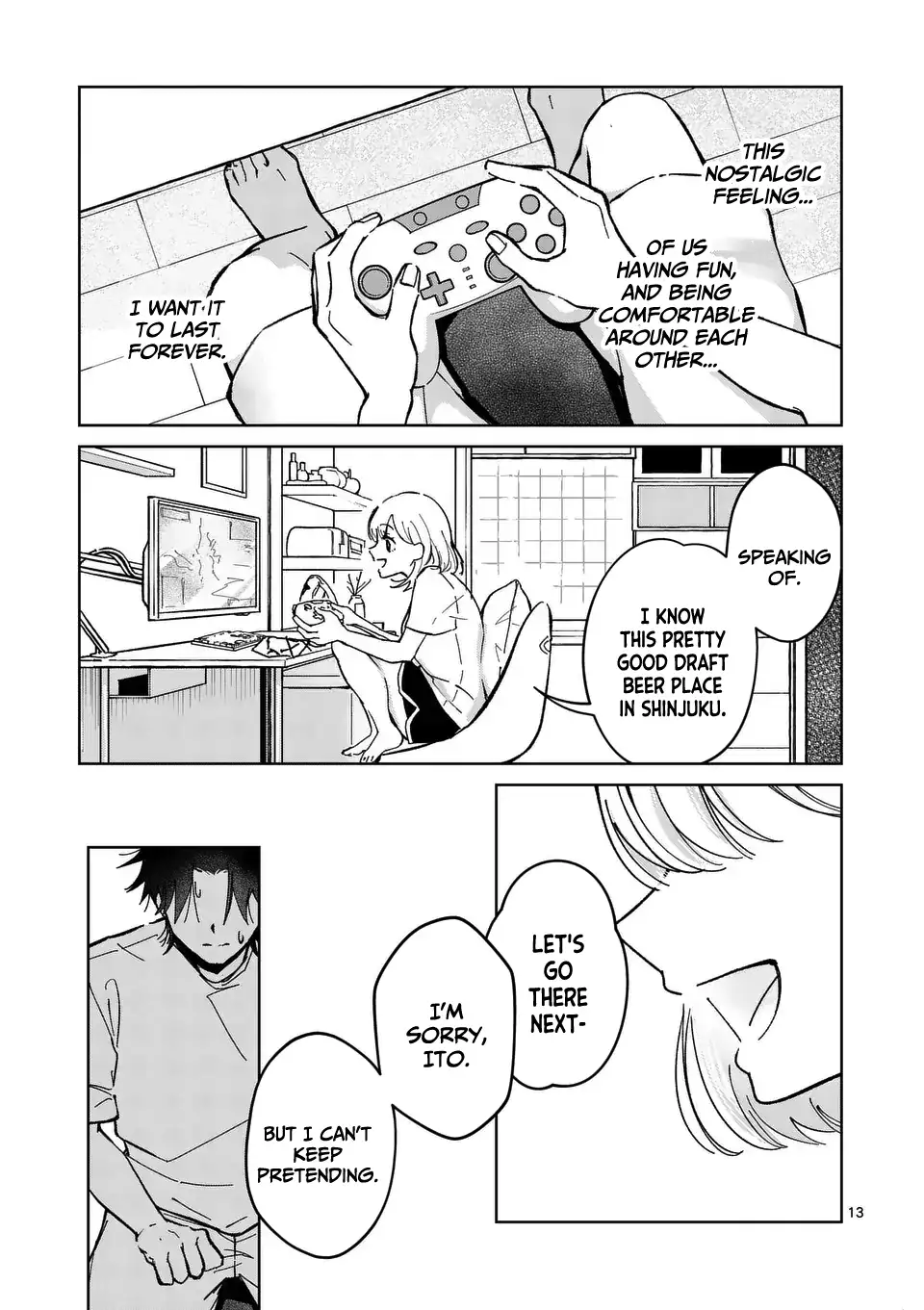 Koibito Ijou no Koto wo, Kanojo Janai Kimi to. Chapter 2 - page 14