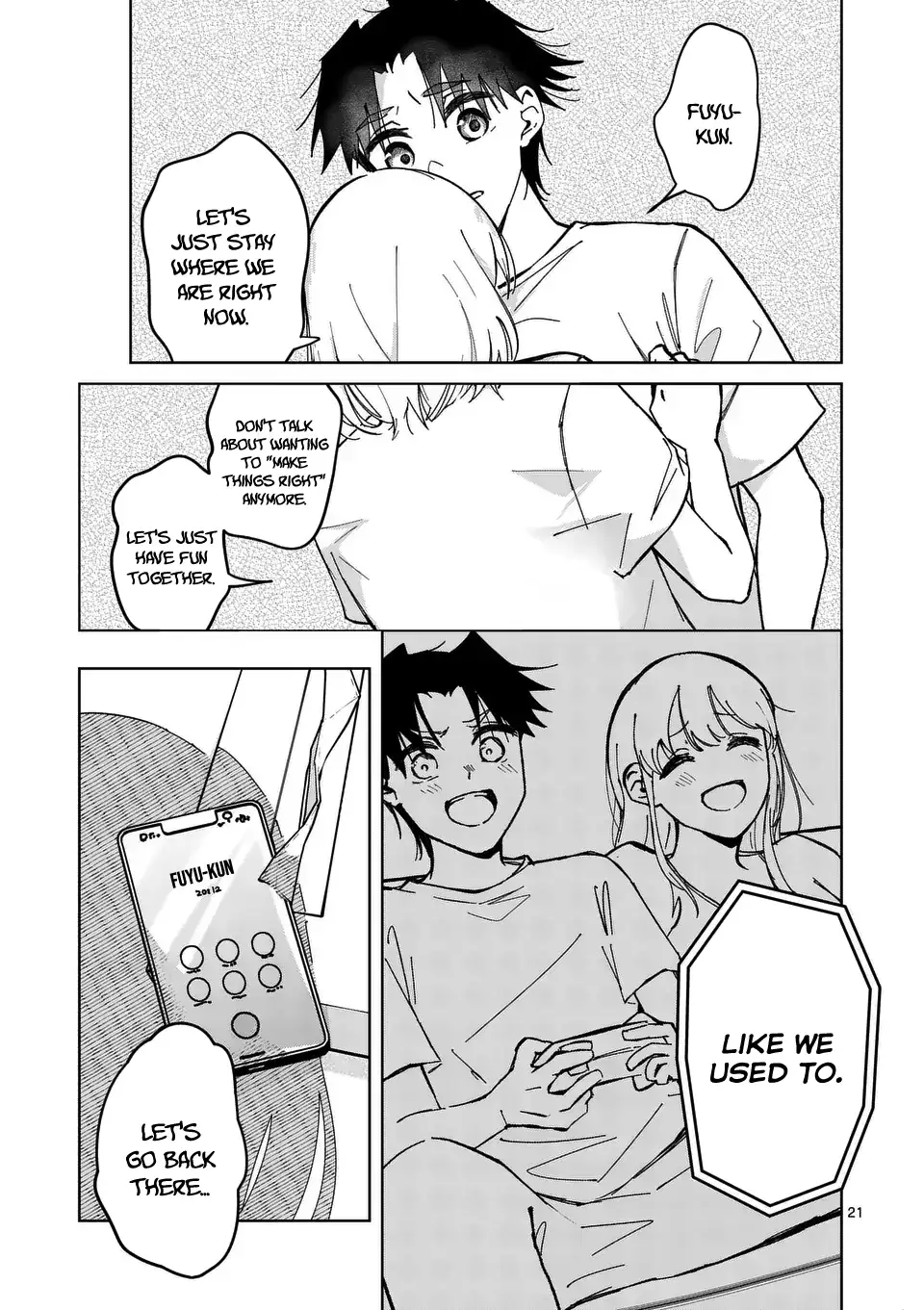 Koibito Ijou no Koto wo, Kanojo Janai Kimi to. Chapter 2 - page 22