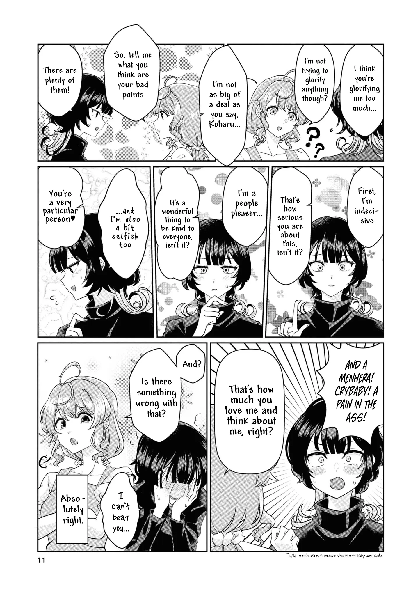 Koharu To Minato: Watashi No Partner Wa Onna No Ko Chapter 1 - page 8