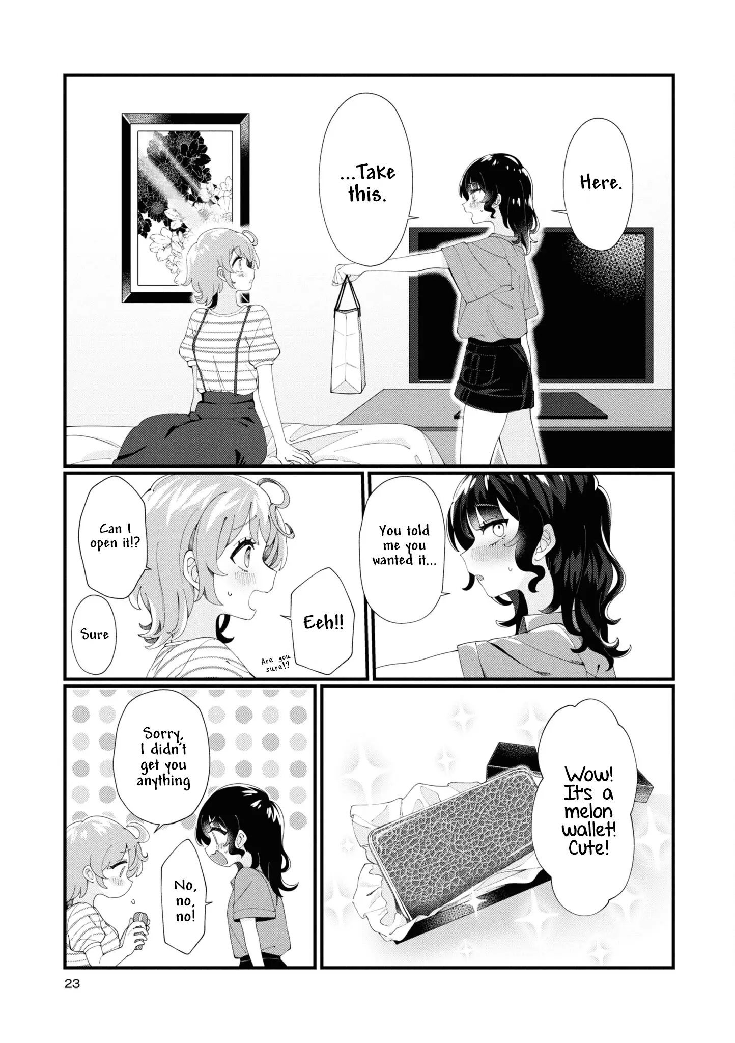 Koharu To Minato: Watashi No Partner Wa Onna No Ko Chapter 2 - page 7