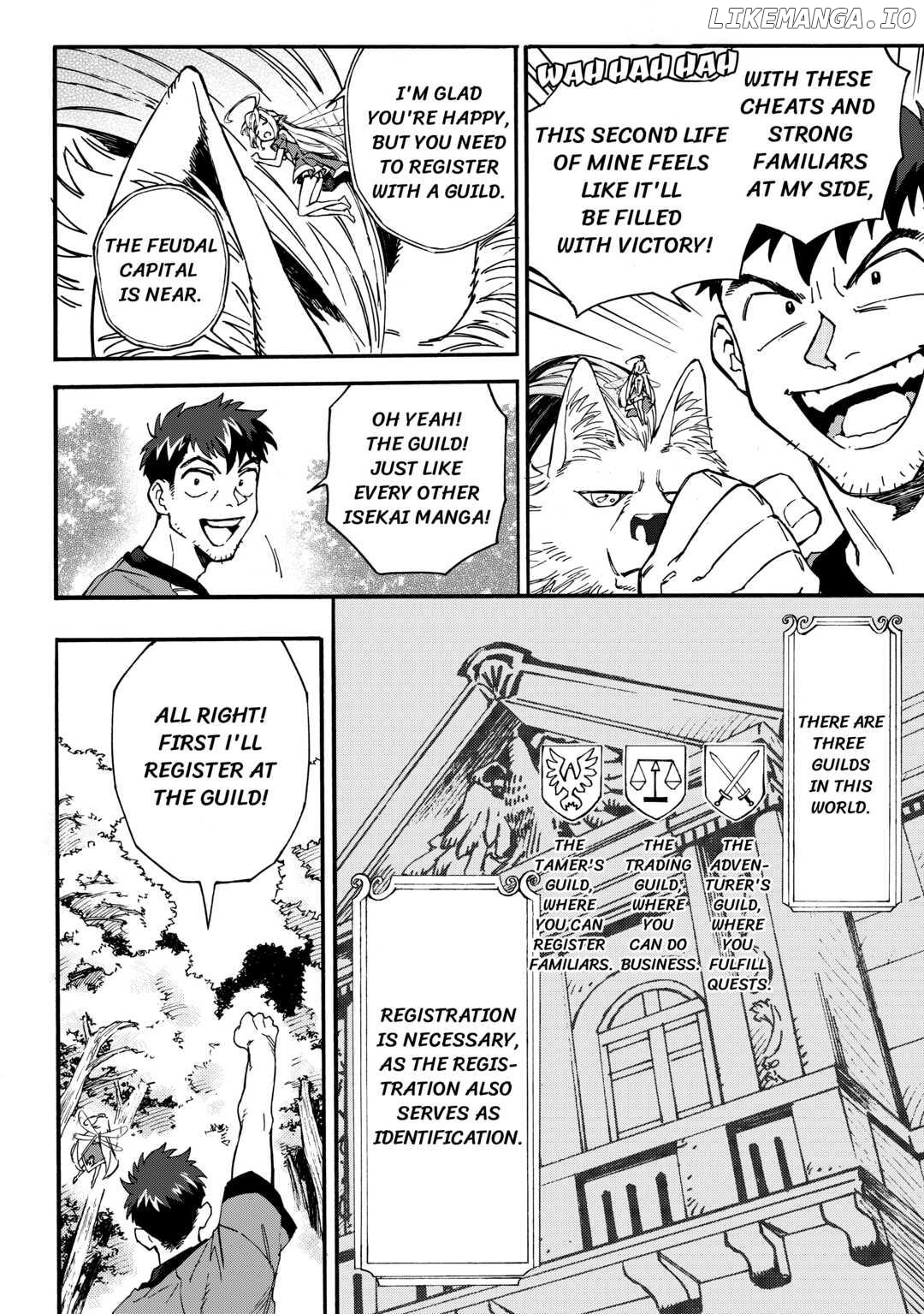I May Be a Forty-something Old Guy, but Some Goddess Gave Me Nine Cheat Abilities! Chapter 1 - page 10