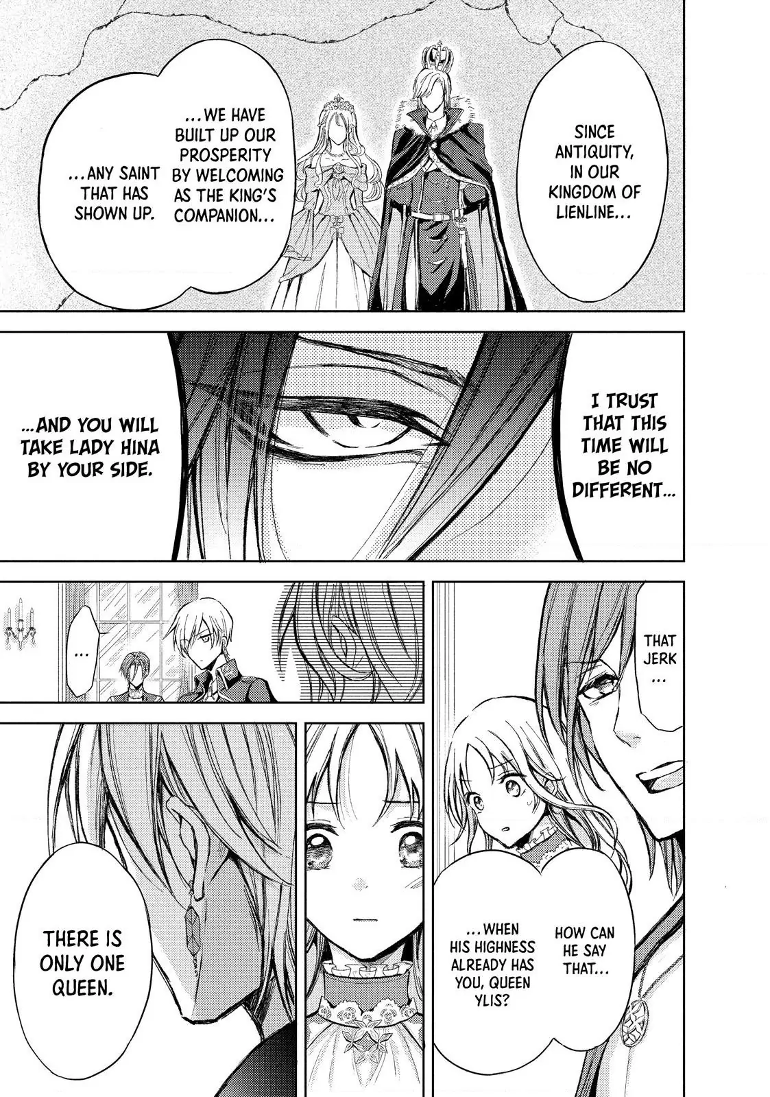 Ouhi-sama wa Rikon shitai - Isekai kara Seijo-sama ga Kita no de, Mou Oyaku Gomen desu wa ne? Chapter 1 - page 9