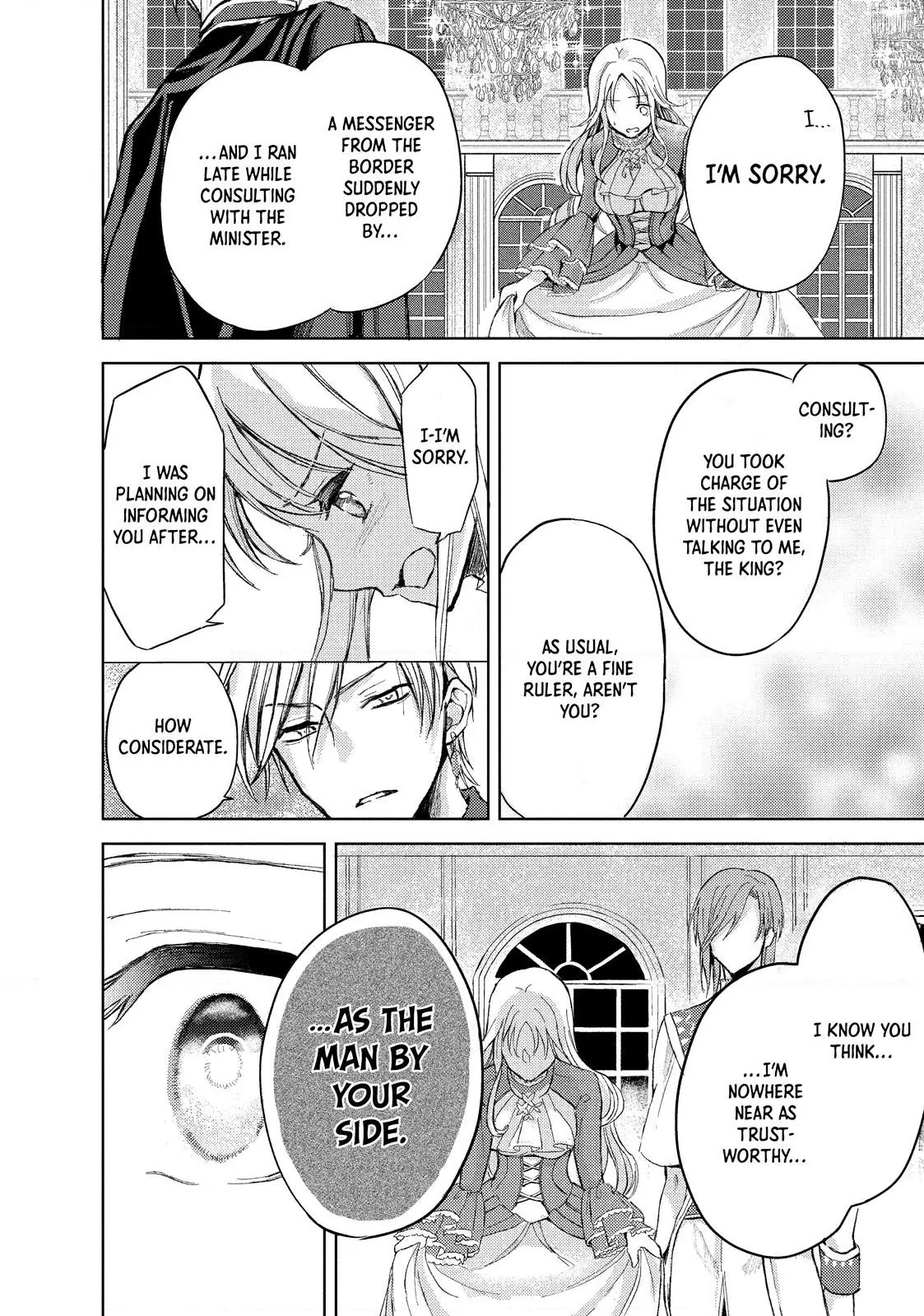 Ouhi-sama wa Rikon shitai - Isekai kara Seijo-sama ga Kita no de, Mou Oyaku Gomen desu wa ne? Chapter 1 - page 14