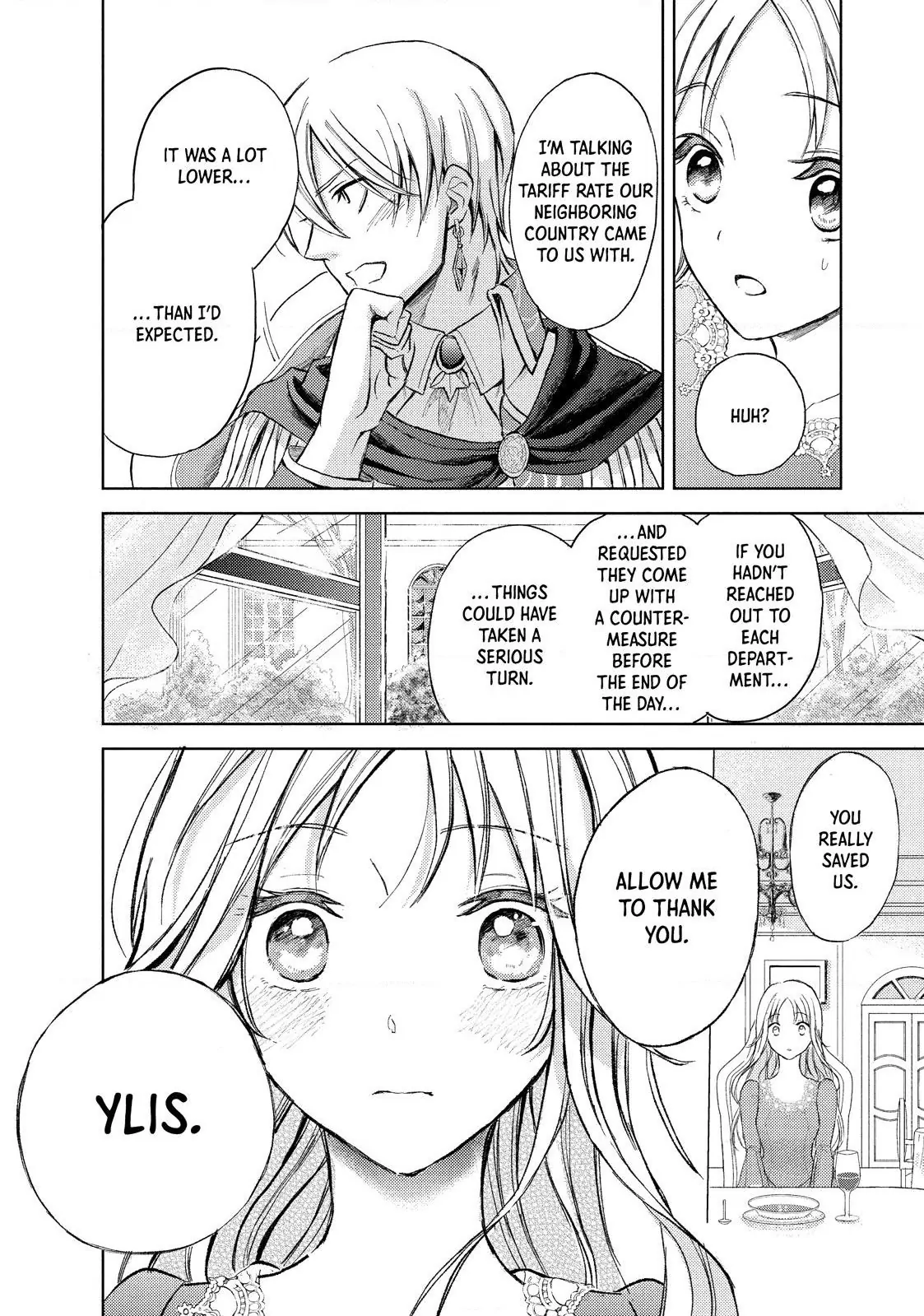 Ouhi-sama wa Rikon shitai - Isekai kara Seijo-sama ga Kita no de, Mou Oyaku Gomen desu wa ne? Chapter 1 - page 36
