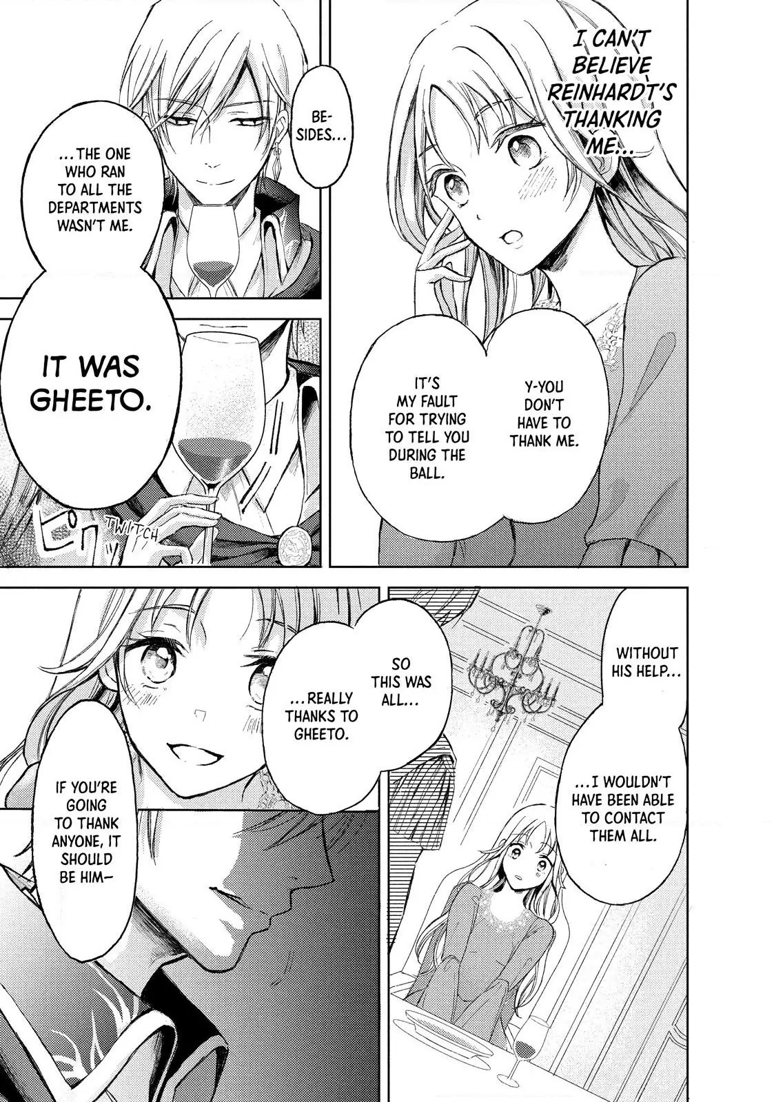 Ouhi-sama wa Rikon shitai - Isekai kara Seijo-sama ga Kita no de, Mou Oyaku Gomen desu wa ne? Chapter 1 - page 37