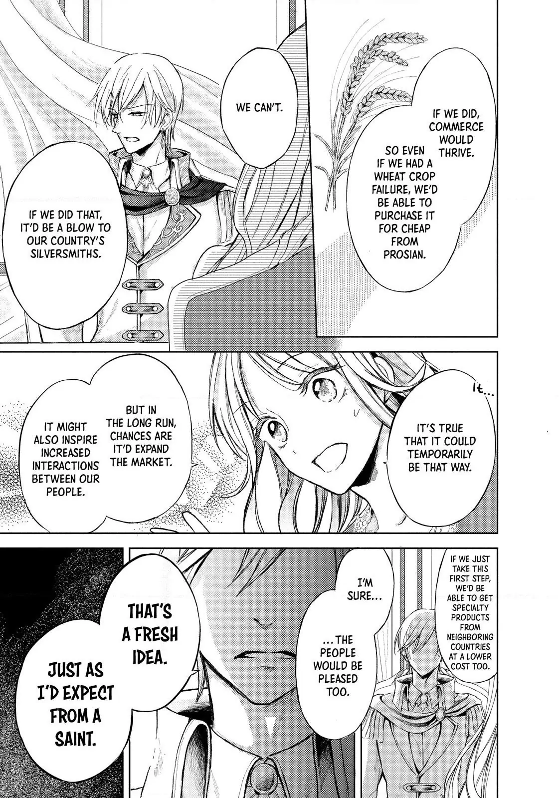 Ouhi-sama wa Rikon shitai - Isekai kara Seijo-sama ga Kita no de, Mou Oyaku Gomen desu wa ne? Chapter 1 - page 39