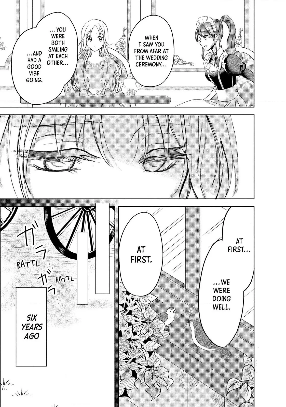 Ouhi-sama wa Rikon shitai - Isekai kara Seijo-sama ga Kita no de, Mou Oyaku Gomen desu wa ne? Chapter 2.2 - page 4