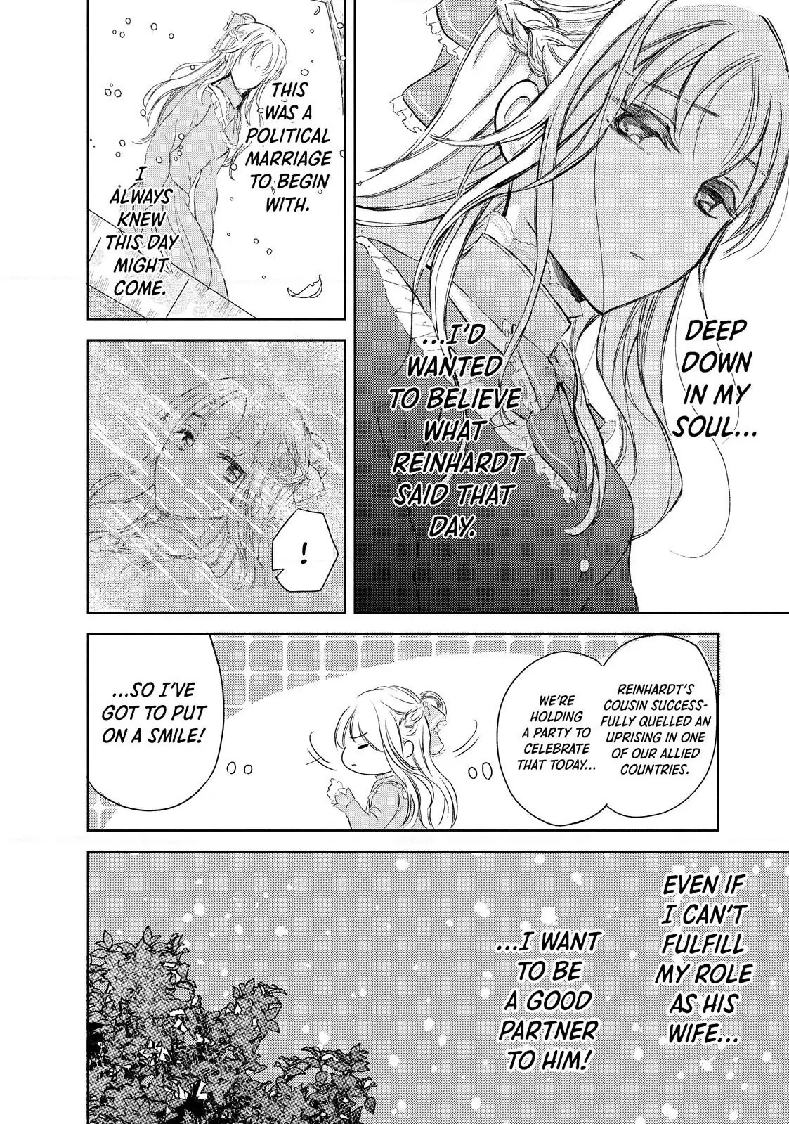 Ouhi-sama wa Rikon shitai - Isekai kara Seijo-sama ga Kita no de, Mou Oyaku Gomen desu wa ne? Chapter 3.2 - page 5