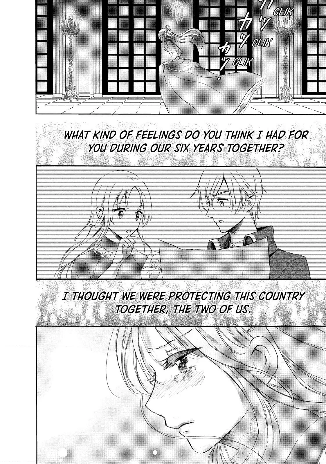 Ouhi-sama wa Rikon shitai - Isekai kara Seijo-sama ga Kita no de, Mou Oyaku Gomen desu wa ne? Chapter 3.4 - page 7