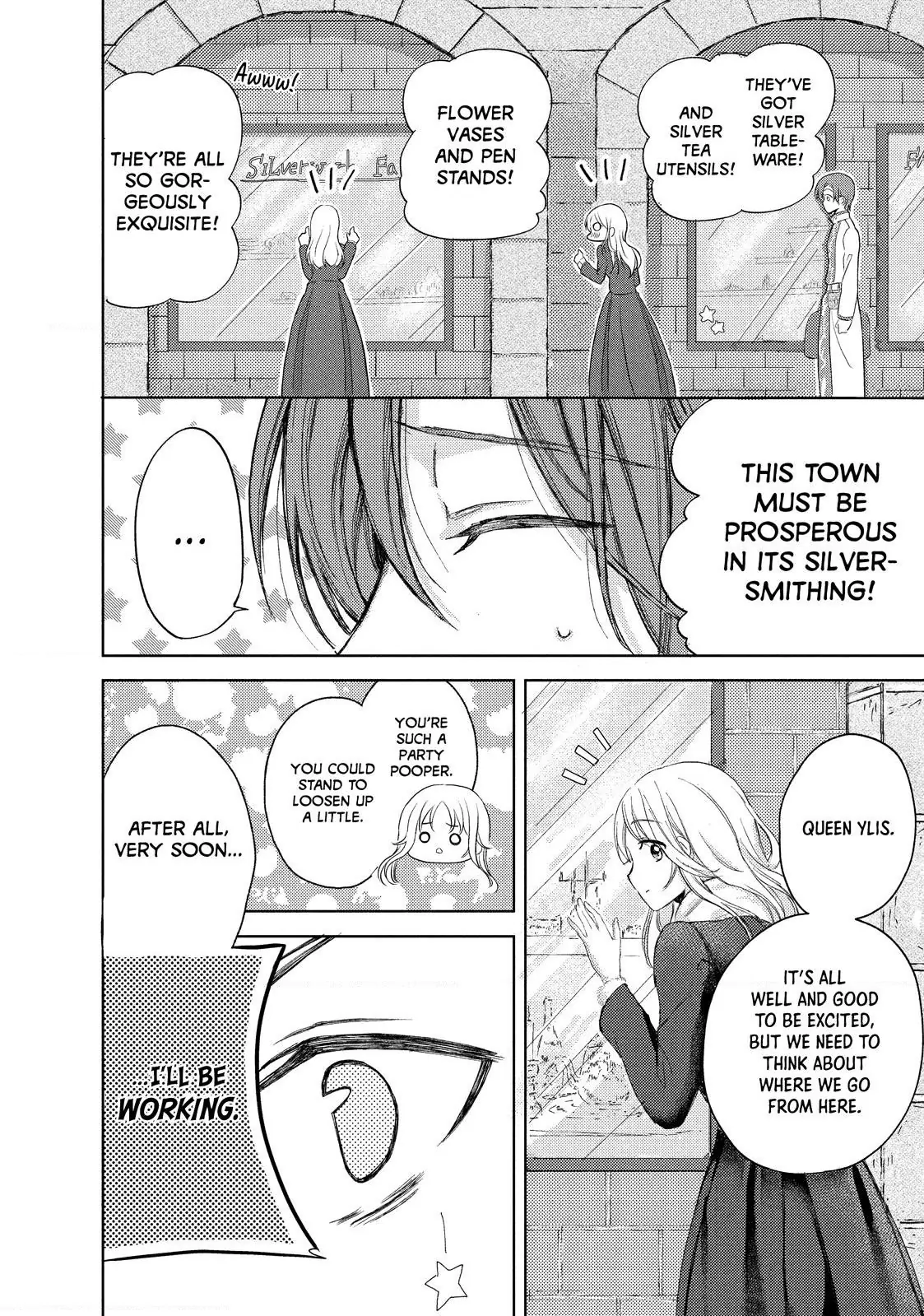 Ouhi-sama wa Rikon shitai - Isekai kara Seijo-sama ga Kita no de, Mou Oyaku Gomen desu wa ne? Chapter 4.1 - page 11