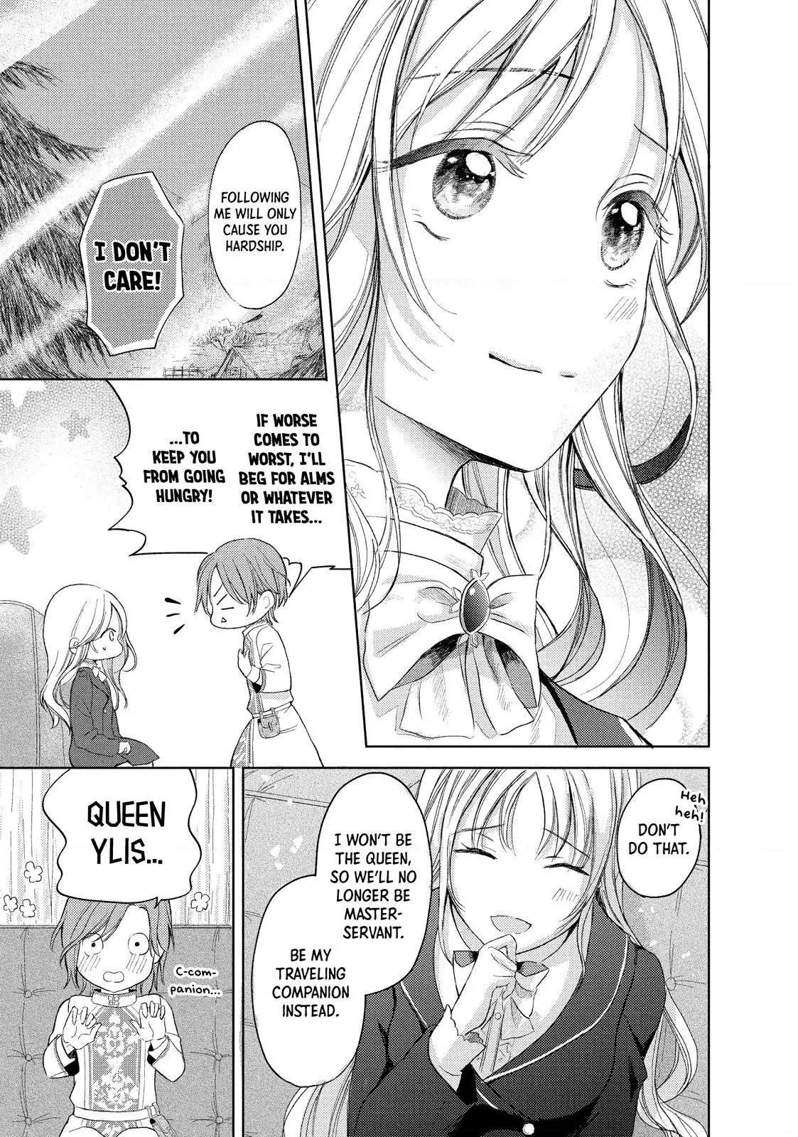 Ouhi-sama wa Rikon shitai - Isekai kara Seijo-sama ga Kita no de, Mou Oyaku Gomen desu wa ne? Chapter 4.1 - page 8