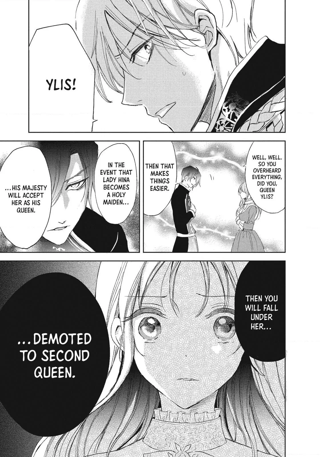 Ouhi-sama wa Rikon shitai - Isekai kara Seijo-sama ga Kita no de, Mou Oyaku Gomen desu wa ne? Chapter 7.3 - page 7