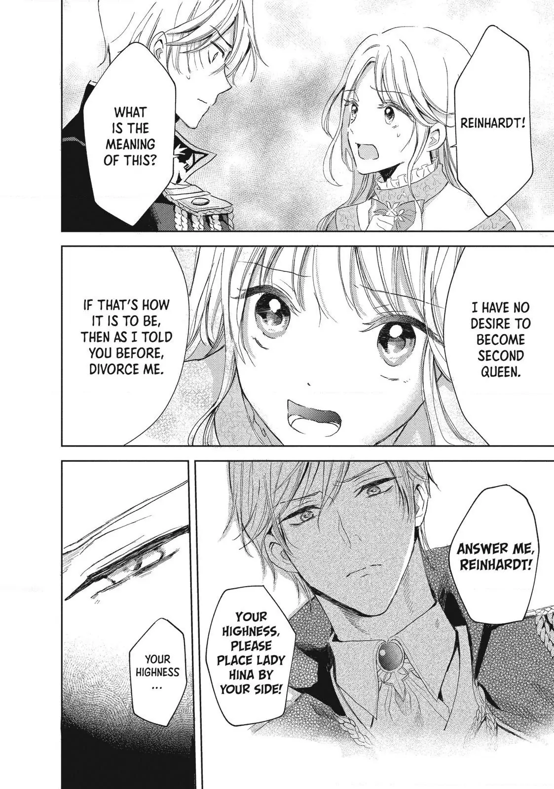 Ouhi-sama wa Rikon shitai - Isekai kara Seijo-sama ga Kita no de, Mou Oyaku Gomen desu wa ne? Chapter 7.3 - page 8