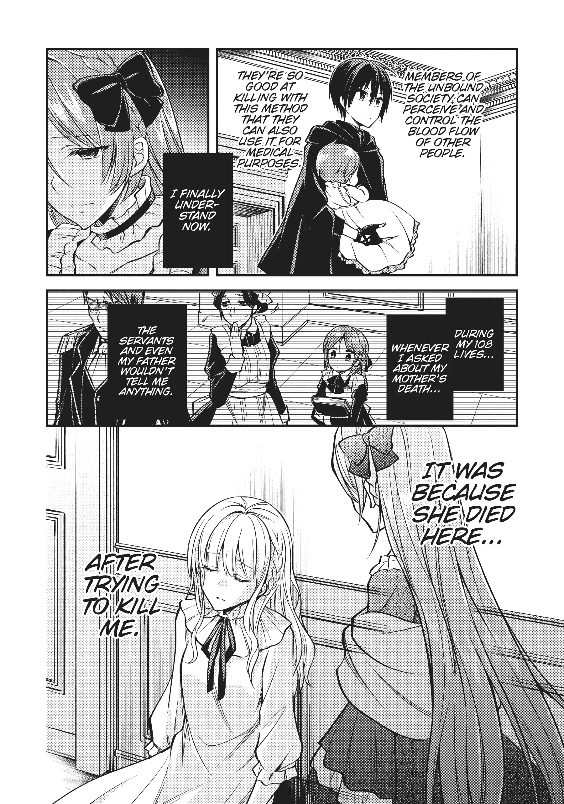 The Villainess Who Has Been Killed 108 Times: She Remembers Everything! Chapter 1 - page 39