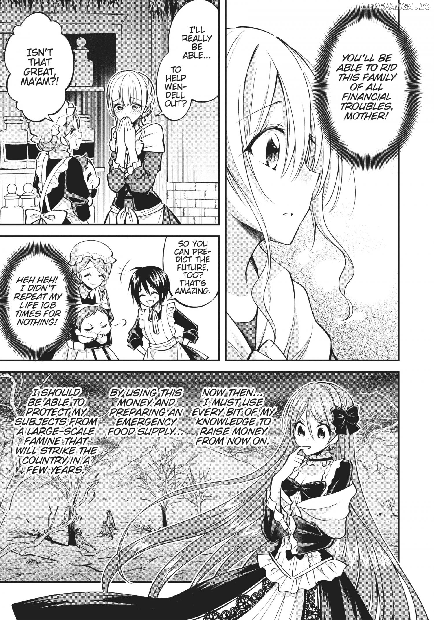 The Villainess Who Has Been Killed 108 Times: She Remembers Everything! Chapter 8 - page 9